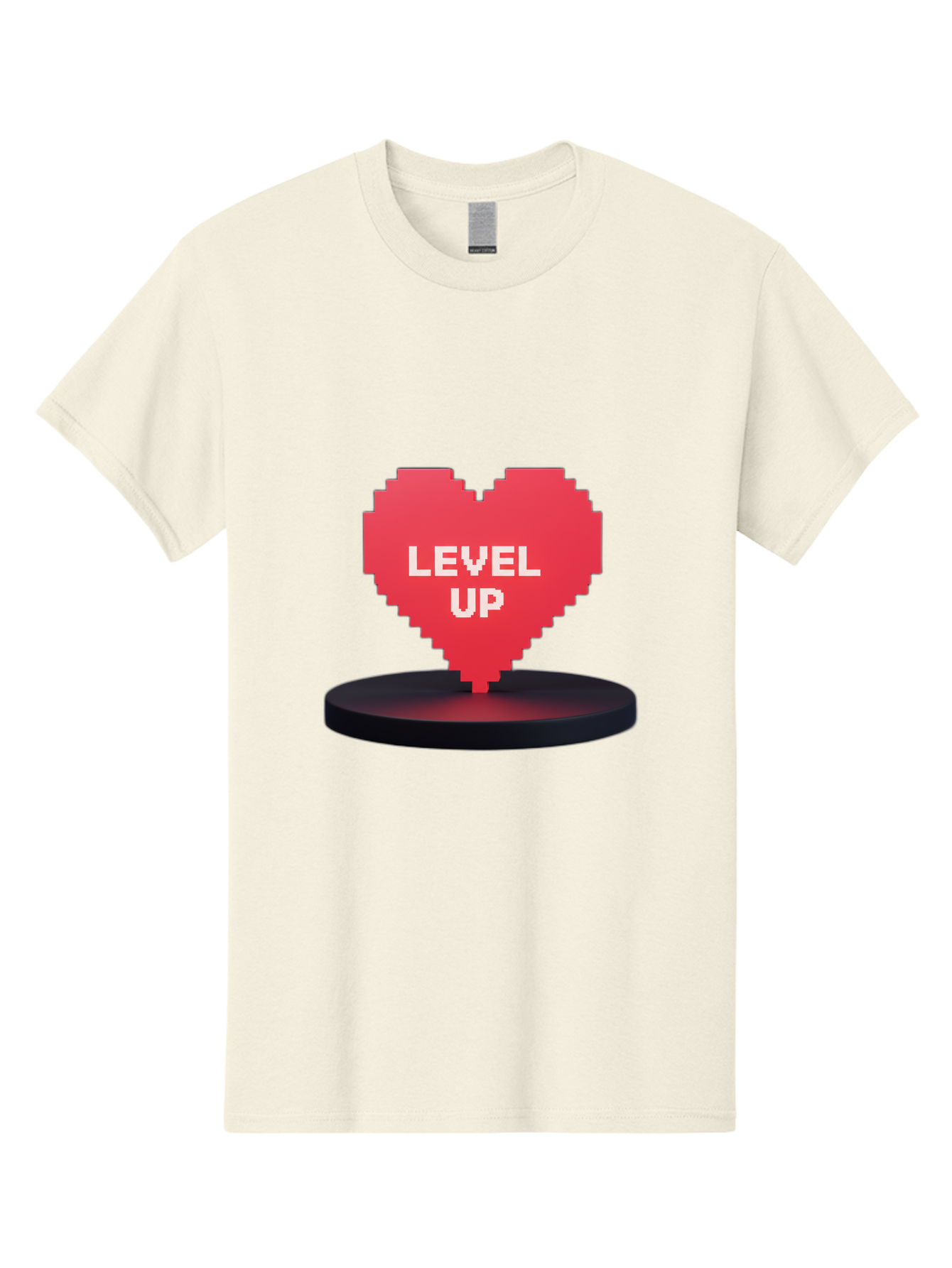 Level-Up-Heart Men'S Graphic Tee, 100% Cotton, Comfortable Casual Summer Wear, Machine Washable, Vintage Camera, Old Camera, Antique Camera, Black Camera, Classic Photography, Photography Equipment, Nostalgic Device, Film Camera, Camera Art Bak817