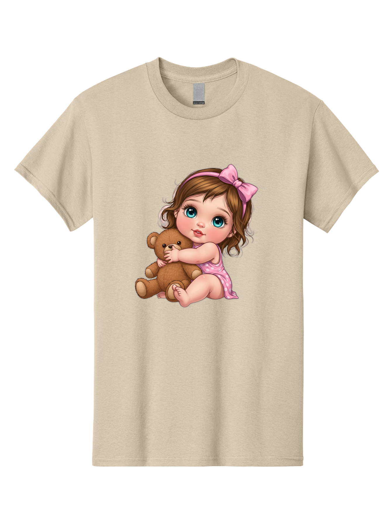 Little-Girl-Hugging-Teddy-Bear Men'S Graphic Tee, 100% Cotton, Comfortable Casual Summer Wear, Machine Washable, Vintage Camera, Old Camera, Antique Camera, Black Camera, Classic Photography, Photography Equipment, Nostalgic Device, Bak821