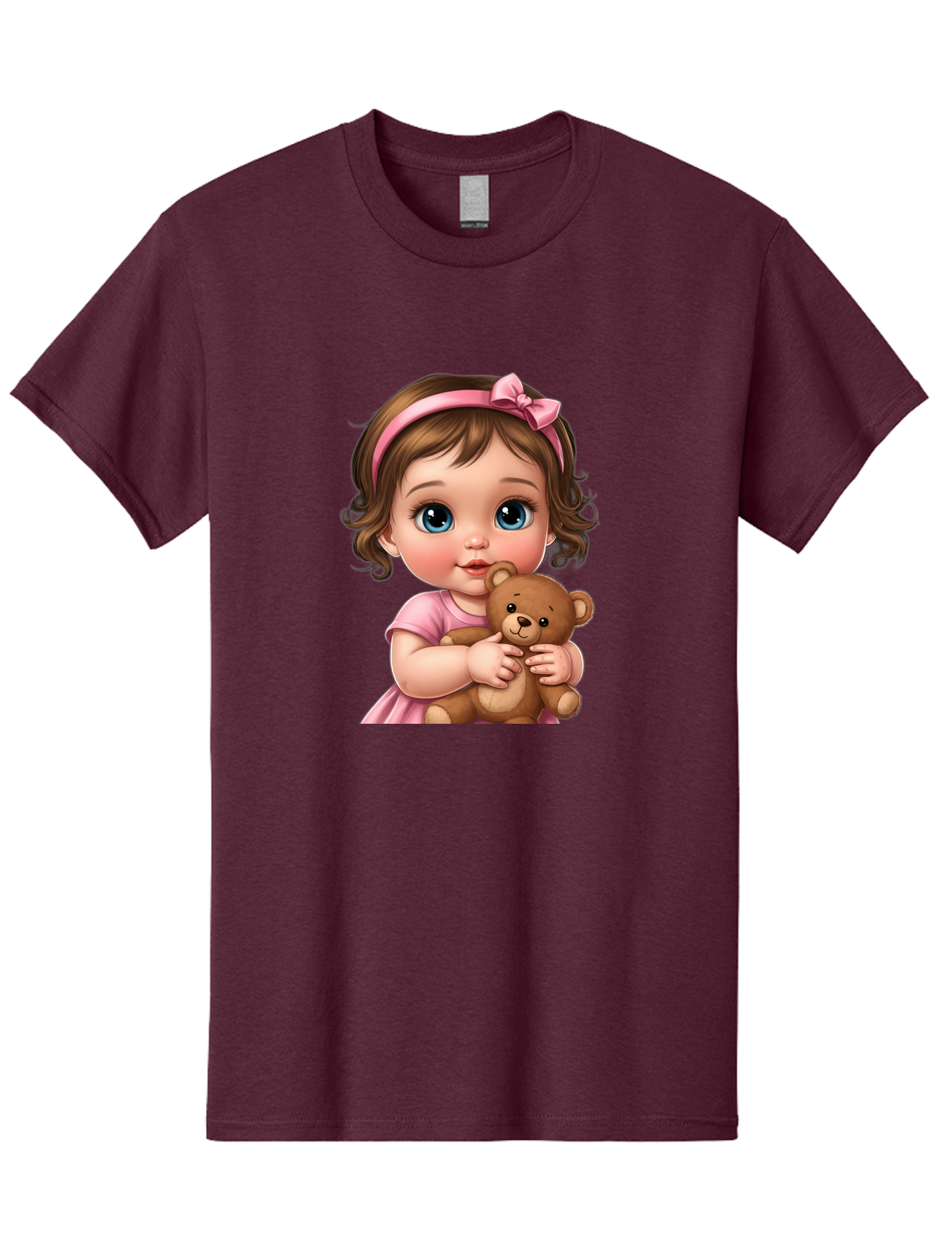 Little-Girl-With-Teddy-Bear Men'S Graphic Tee, 100% Cotton, Comfortable Casual Summer Wear, Machine Washable, Vintage Camera, Old Camera, Antique Camera, Black Camera, Classic Photography, Photography Equipment, Nostalgic Device, Film Camera, Bak826