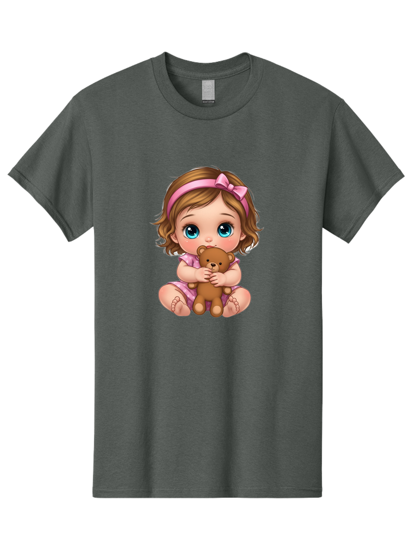 Little-Girl-With-Teddy Men'S Graphic Tee, 100% Cotton, Comfortable Casual Summer Wear, Machine Washable, Vintage Camera, Old Camera, Antique Camera, Black Camera, Classic Photography, Photography Equipment, Nostalgic Device, Film Camera, Bak827
