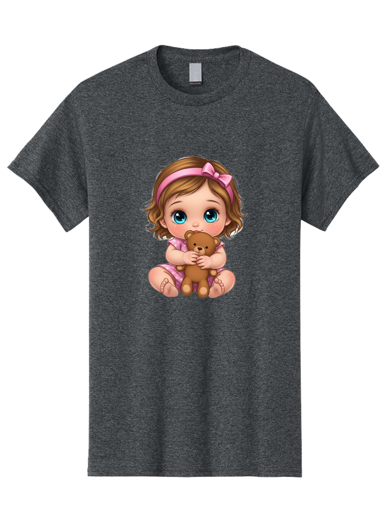 Little-Girl-With-Teddy Men'S Graphic Tee, 100% Cotton, Comfortable Casual Summer Wear, Machine Washable, Vintage Camera, Old Camera, Antique Camera, Black Camera, Classic Photography, Photography Equipment, Nostalgic Device, Film Camera, Bak827