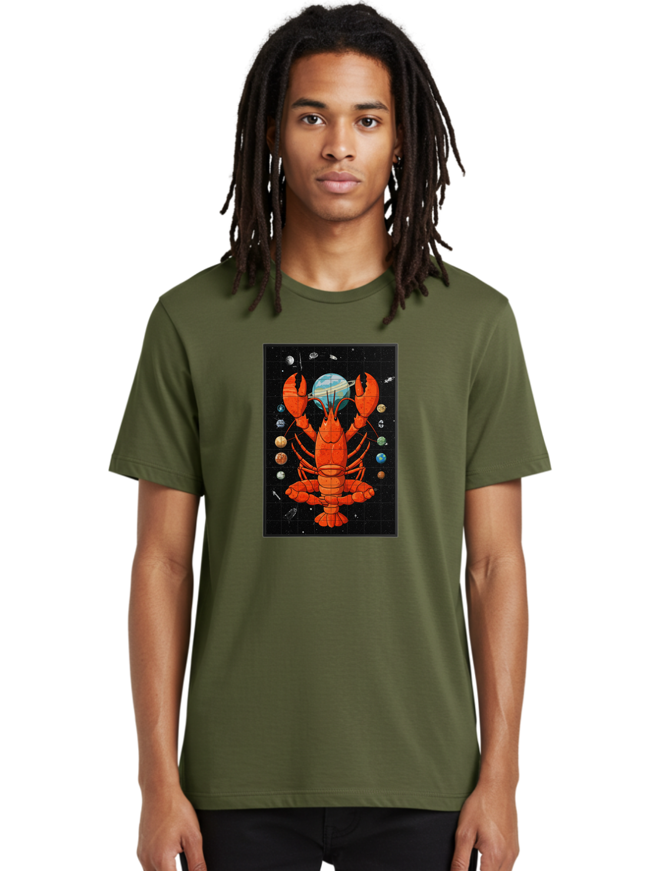 Lobster-Space Men'S Graphic Tee, 100% Cotton, Comfortable Casual Summer Wear, Machine Washable, Vintage Camera, Old Camera, Antique Camera, Black Camera, Classic Photography, Photography Equipment, Nostalgic Device, Film Camera, Camera Art Bak833