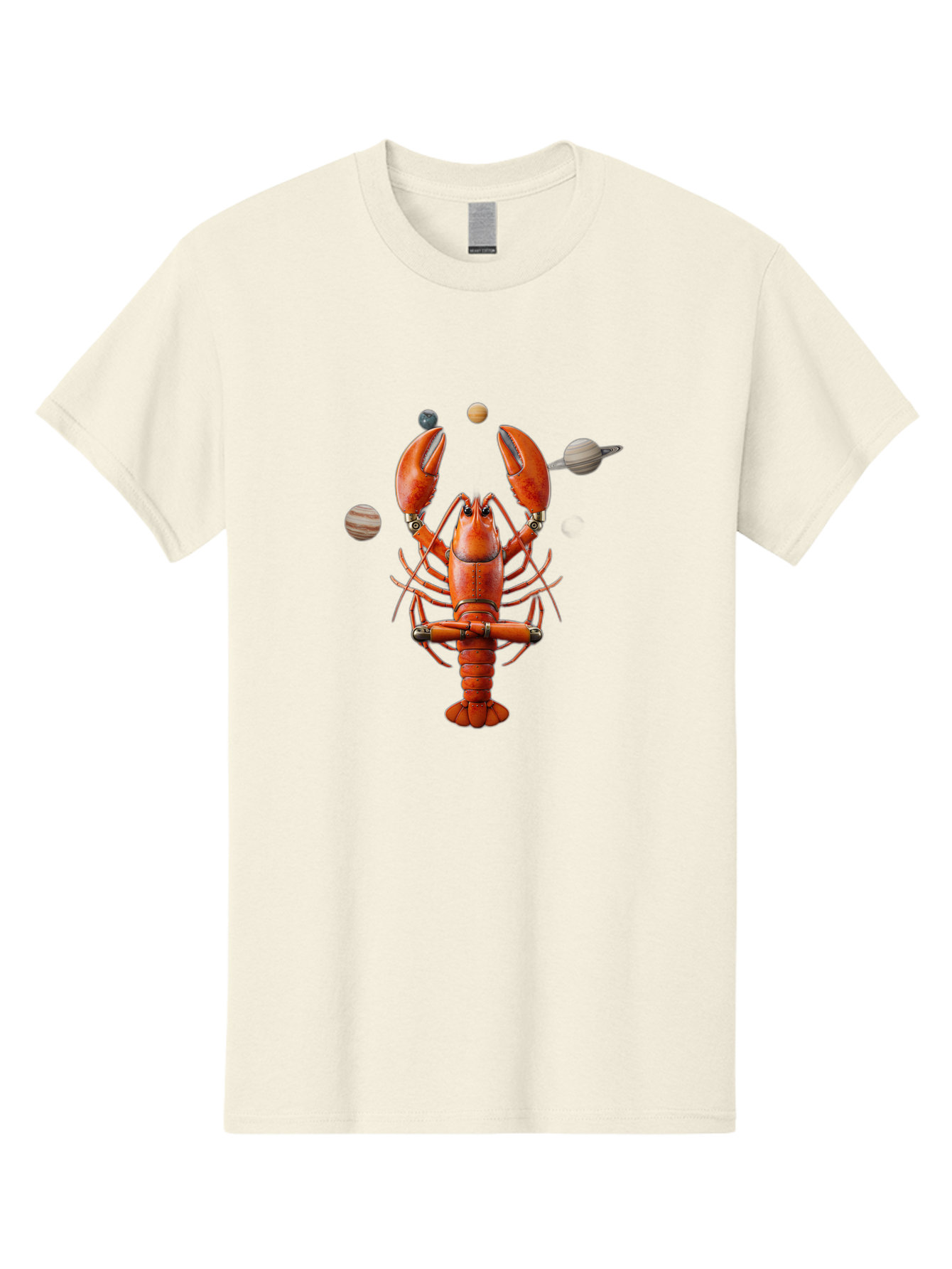 Lobster-With-Planets Men'S Graphic Tee, 100% Cotton, Comfortable Casual Summer Wear, Machine Washable, Vintage Camera, Old Camera, Antique Camera, Black Camera, Classic Photography, Photography Equipment, Nostalgic Device, Film Camera, Bak834