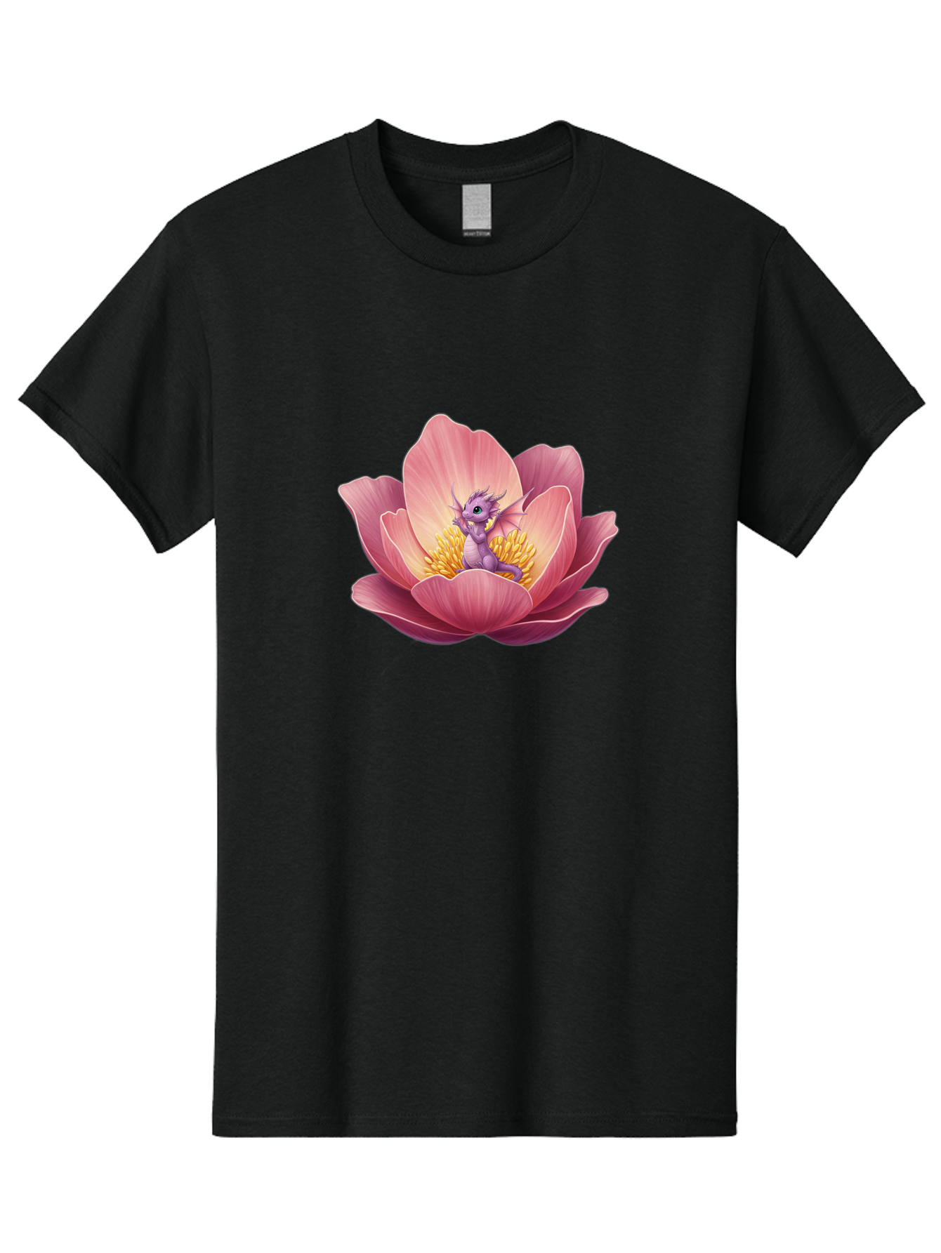 Lotus-Dragon-1 Men'S Graphic Tee, 100% Cotton, Comfortable Casual Summer Wear, Machine Washable, Vintage Camera, Old Camera, Antique Camera, Black Camera, Classic Photography, Photography Equipment, Nostalgic Device, Film Camera, Camera Art Bak835