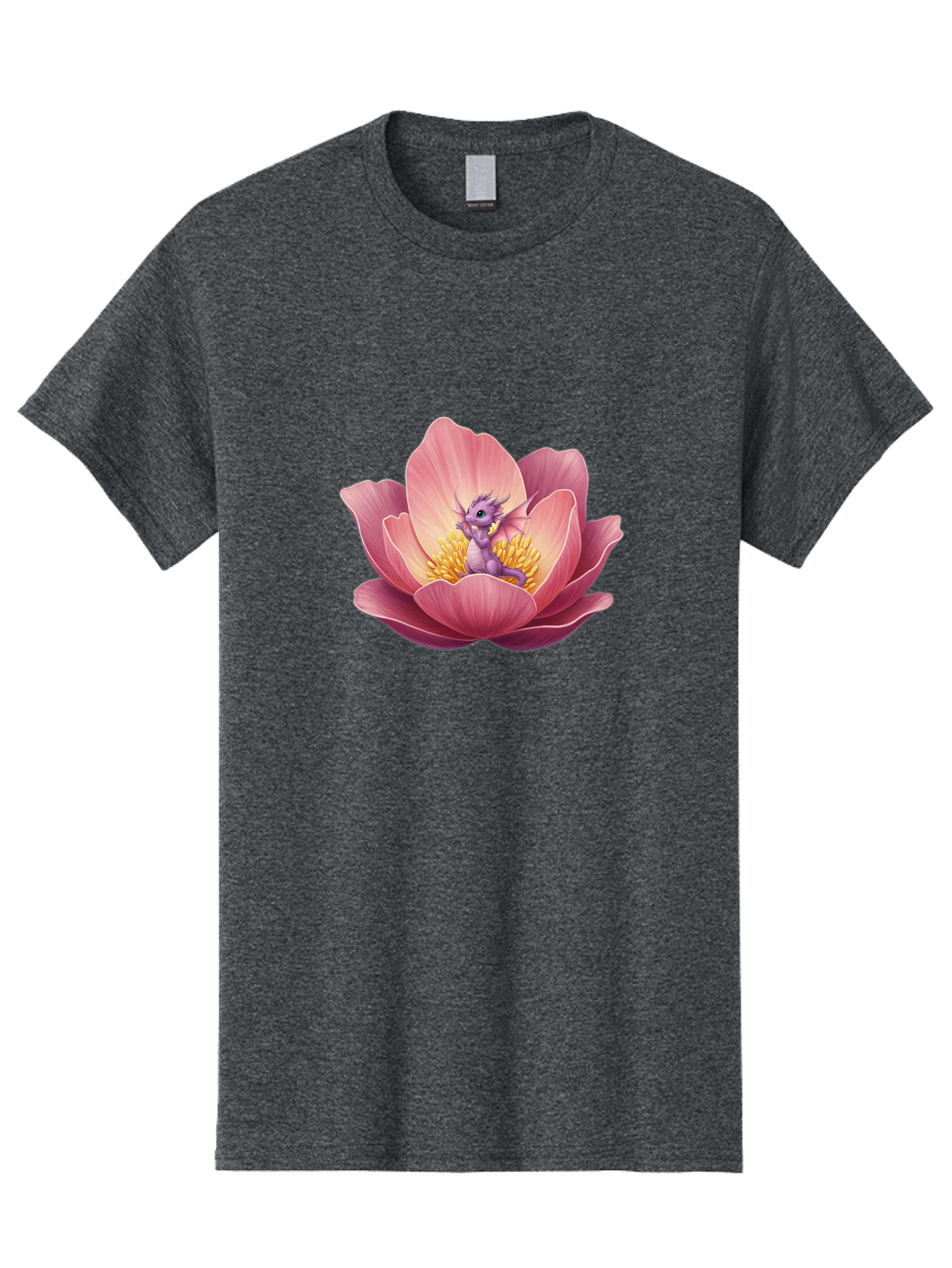 Lotus-Dragon-1 Men'S Graphic Tee, 100% Cotton, Comfortable Casual Summer Wear, Machine Washable, Vintage Camera, Old Camera, Antique Camera, Black Camera, Classic Photography, Photography Equipment, Nostalgic Device, Film Camera, Camera Art Bak835