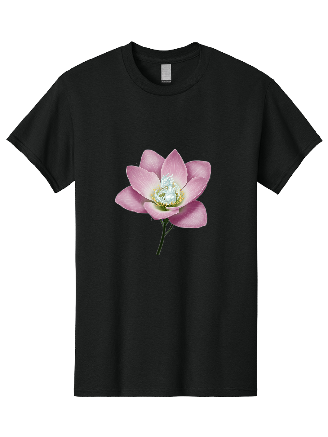 Lotus-Flower-1 Men'S Graphic Tee, 100% Cotton, Comfortable Casual Summer Wear, Machine Washable, Vintage Camera, Old Camera, Antique Camera, Black Camera, Classic Photography, Photography Equipment, Nostalgic Device, Film Camera, Camera Art Bak837