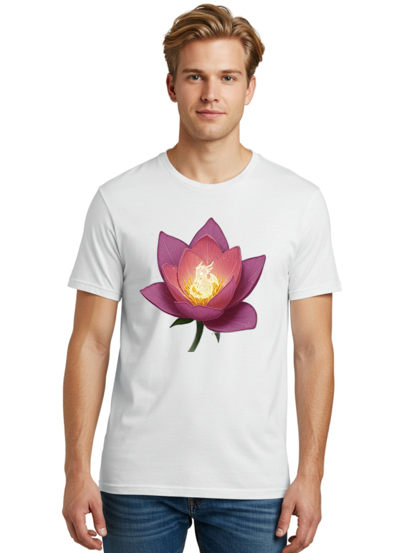 Lotus-Flower Men'S Graphic Tee, 100% Cotton, Comfortable Casual Summer Wear, Machine Washable, Vintage Camera, Old Camera, Antique Camera, Black Camera, Classic Photography, Photography Equipment, Nostalgic Device, Film Camera, Camera Art Bak841