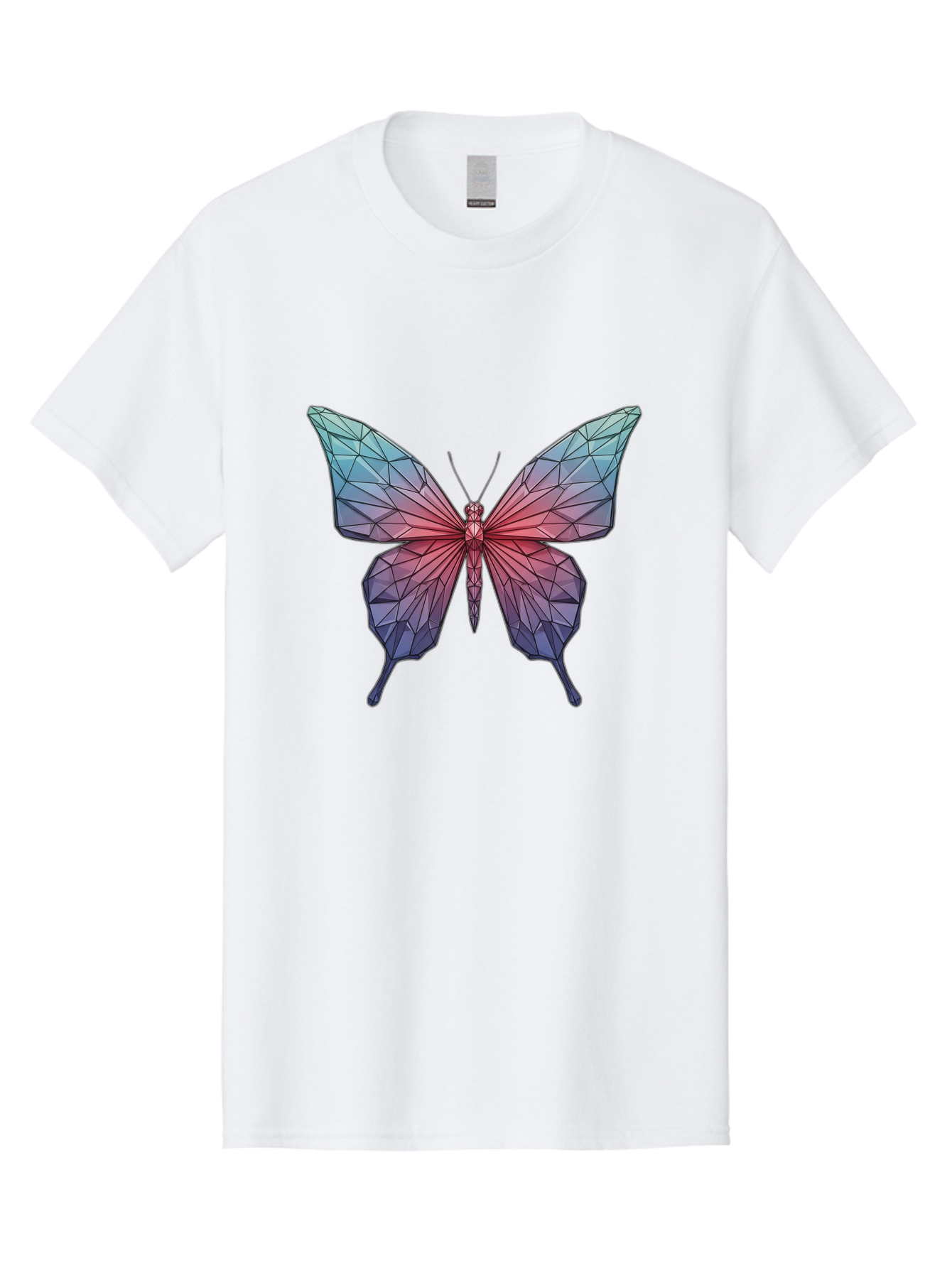 Low-Poly-Butterfly Men'S Graphic Tee, 100% Cotton, Comfortable Casual Summer Wear, Machine Washable, Vintage Camera, Old Camera, Antique Camera, Black Camera, Classic Photography, Photography Equipment, Nostalgic Device, Film Camera, Bak846