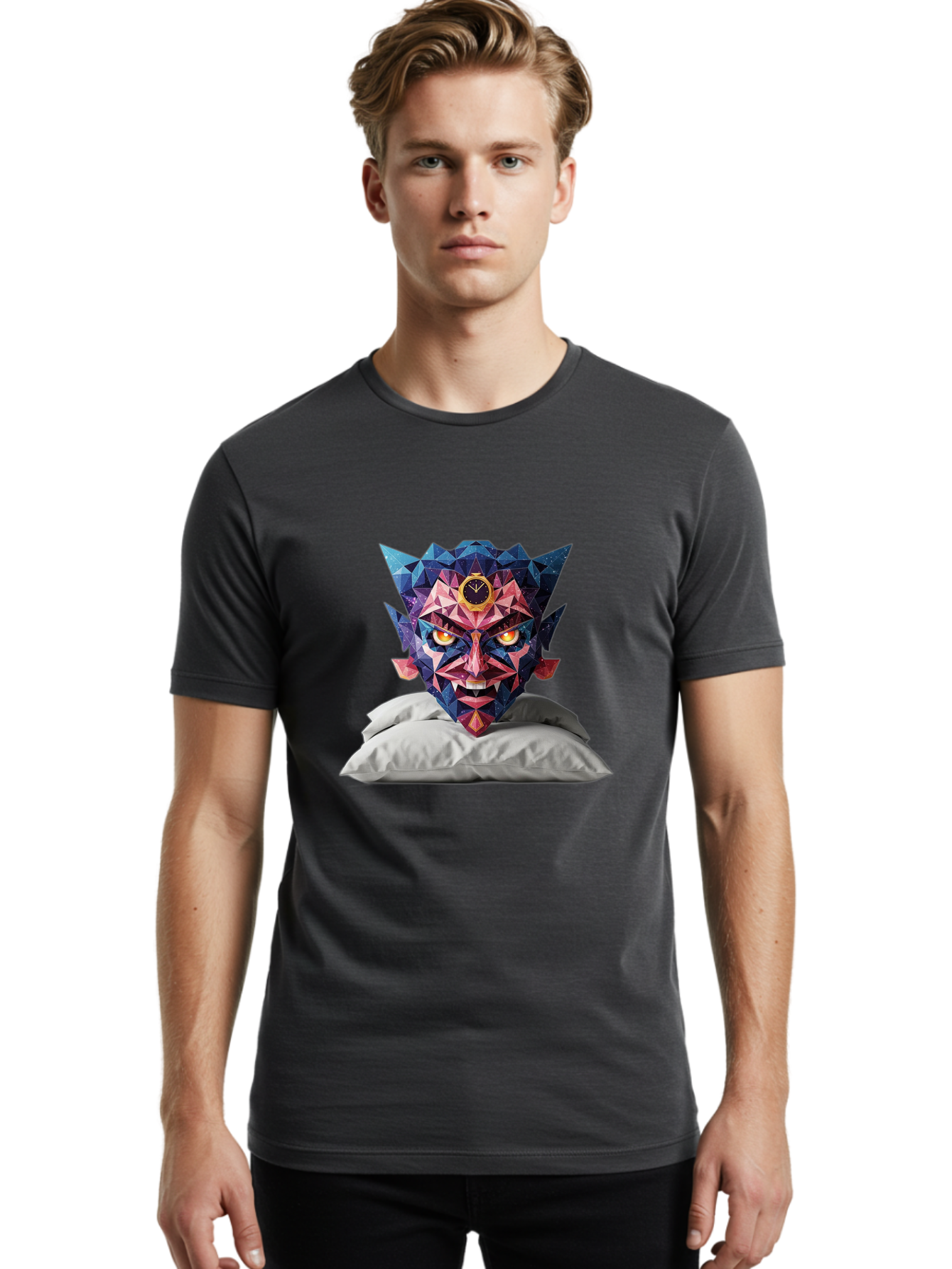 Majora-S-Mask Men'S Graphic Tee, 100% Cotton, Comfortable Casual Summer Wear, Machine Washable, Vintage Camera, Old Camera, Antique Camera, Black Camera, Classic Photography, Photography Equipment, Nostalgic Device, Film Camera, Camera Art Bak850