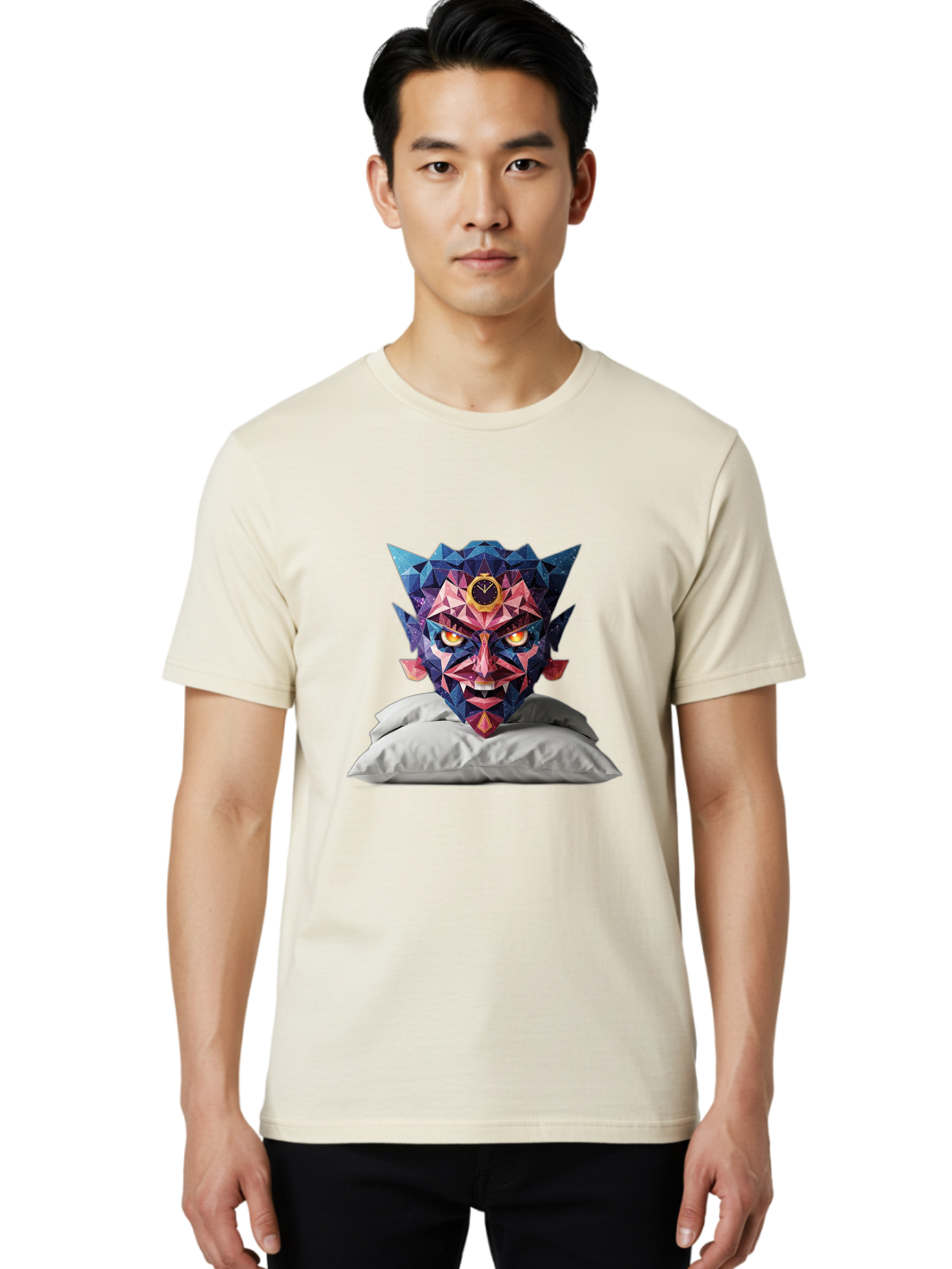 Majora-S-Mask Men'S Graphic Tee, 100% Cotton, Comfortable Casual Summer Wear, Machine Washable, Vintage Camera, Old Camera, Antique Camera, Black Camera, Classic Photography, Photography Equipment, Nostalgic Device, Film Camera, Camera Art Bak850