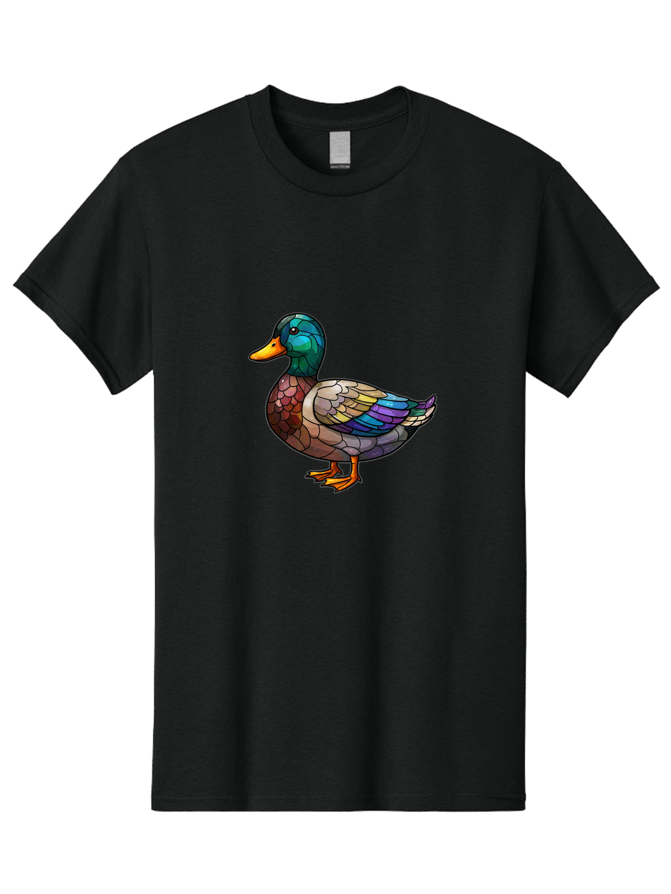 Mallard-Duck Men'S Graphic Tee, 100% Cotton, Comfortable Casual Summer Wear, Machine Washable, Vintage Camera, Old Camera, Antique Camera, Black Camera, Classic Photography, Photography Equipment, Nostalgic Device, Film Camera, Camera Art Bak851