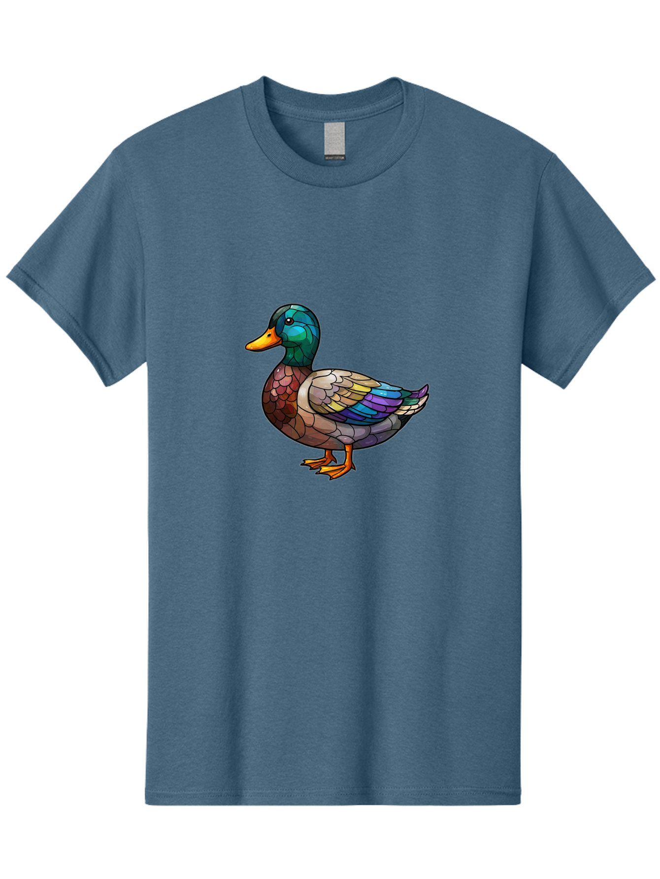 Mallard-Duck Men'S Graphic Tee, 100% Cotton, Comfortable Casual Summer Wear, Machine Washable, Vintage Camera, Old Camera, Antique Camera, Black Camera, Classic Photography, Photography Equipment, Nostalgic Device, Film Camera, Camera Art Bak851