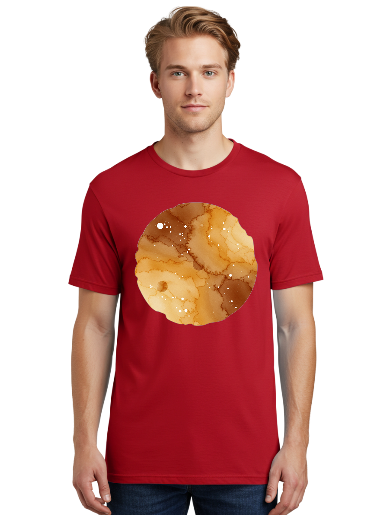 Marble-Circle Men'S Graphic Tee, 100% Cotton, Comfortable Casual Summer Wear, Machine Washable, Vintage Camera, Old Camera, Antique Camera, Black Camera, Classic Photography, Photography Equipment, Nostalgic Device, Film Camera, Camera Art Bak853