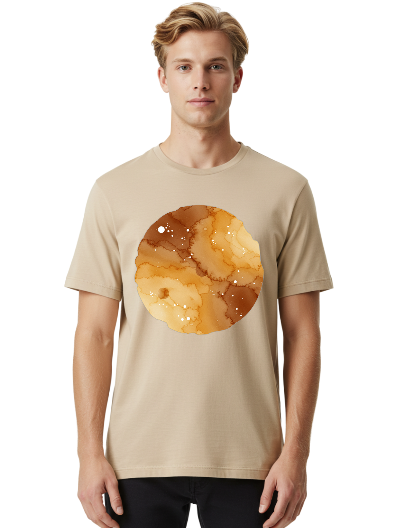 Marble-Circle Men'S Graphic Tee, 100% Cotton, Comfortable Casual Summer Wear, Machine Washable, Vintage Camera, Old Camera, Antique Camera, Black Camera, Classic Photography, Photography Equipment, Nostalgic Device, Film Camera, Camera Art Bak853