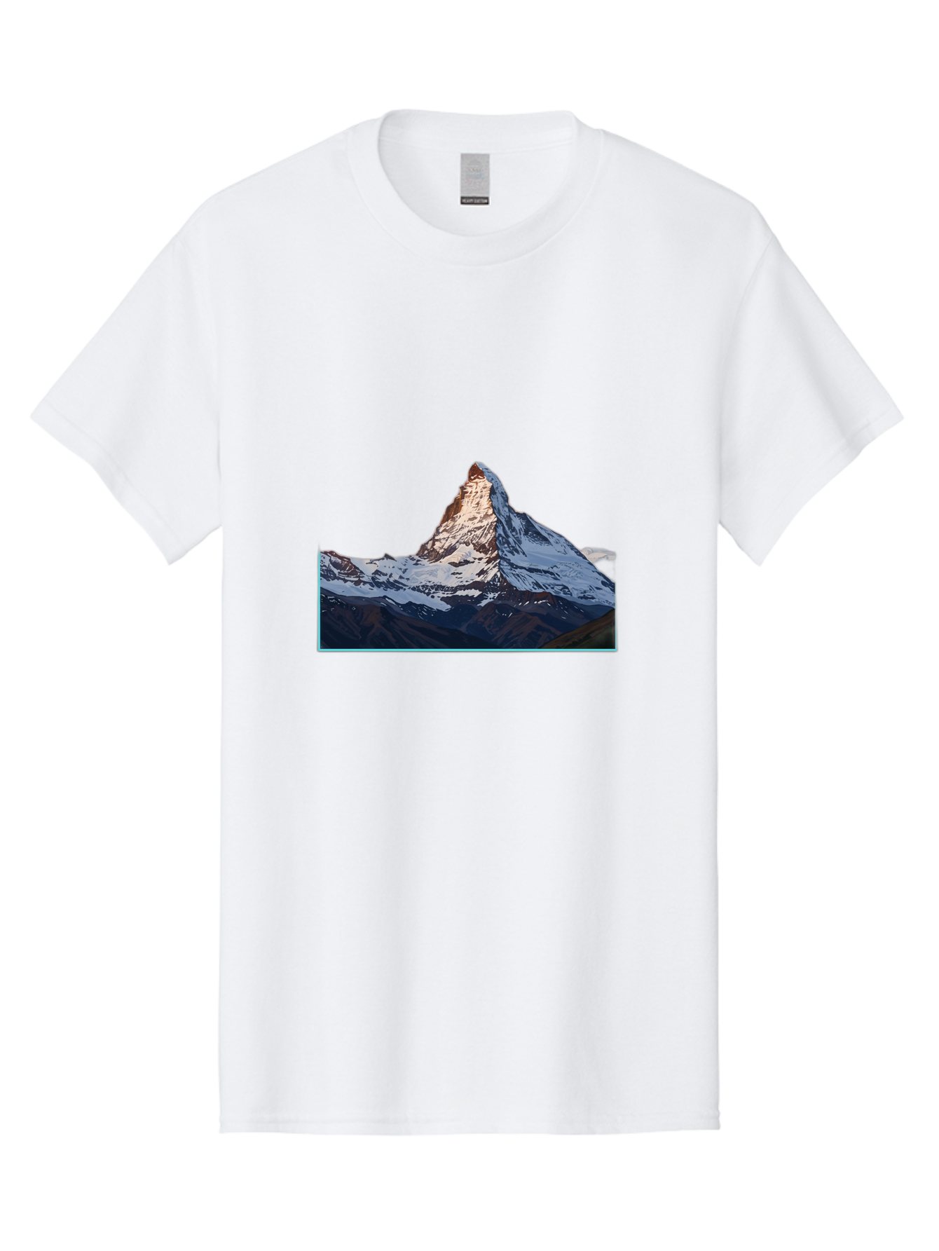 Matterhorn Men'S Graphic Tee, 100% Cotton, Comfortable Casual Summer Wear, Machine Washable, Vintage Camera, Old Camera, Antique Camera, Black Camera, Classic Photography, Photography Equipment, Nostalgic Device, Film Camera, Camera Art Bak855