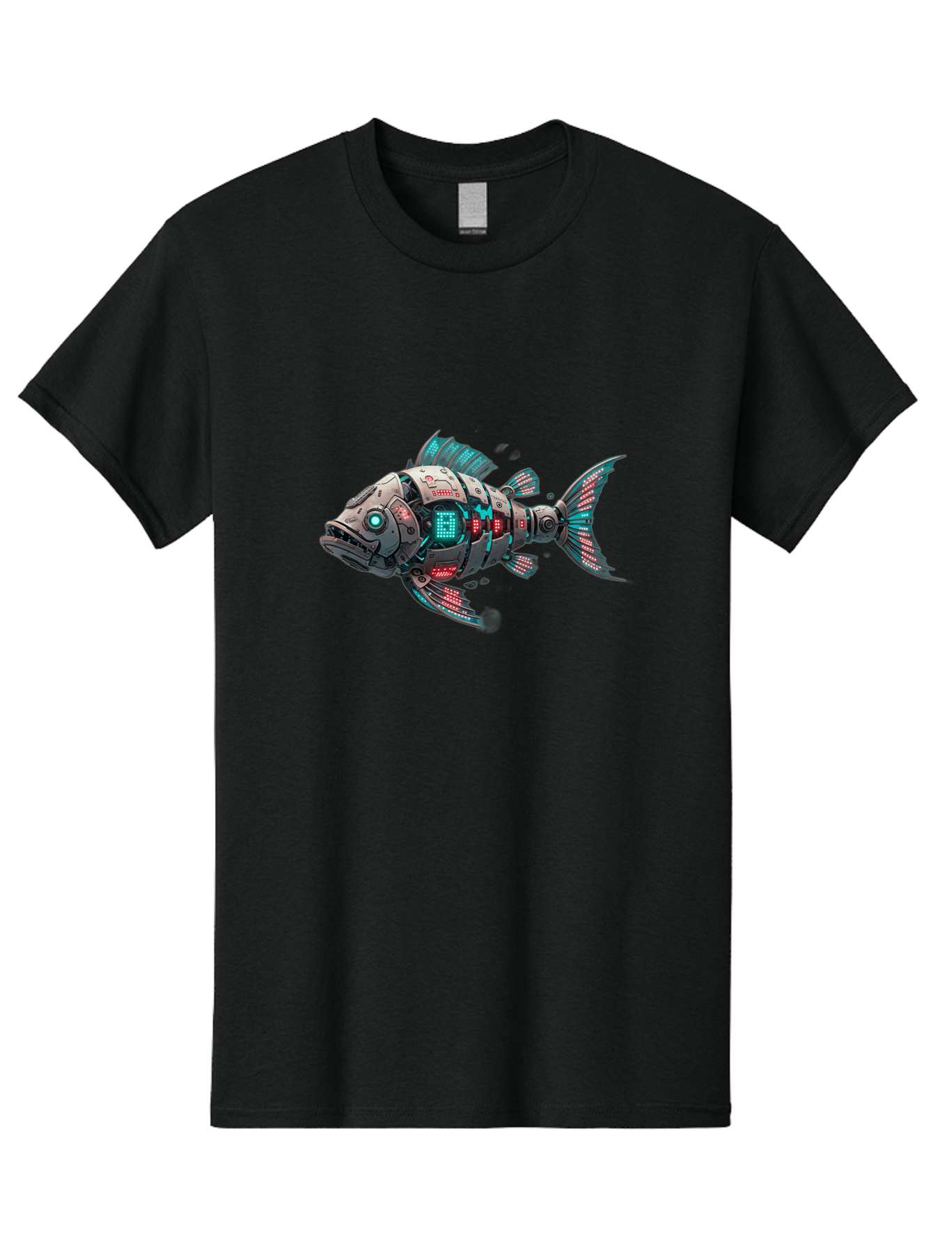 Mechanical-Fish Men'S Graphic Tee, 100% Cotton, Comfortable Casual Summer Wear, Machine Washable, Vintage Camera, Old Camera, Antique Camera, Black Camera, Classic Photography, Photography Equipment, Nostalgic Device, Film Camera, Camera Art Bak858