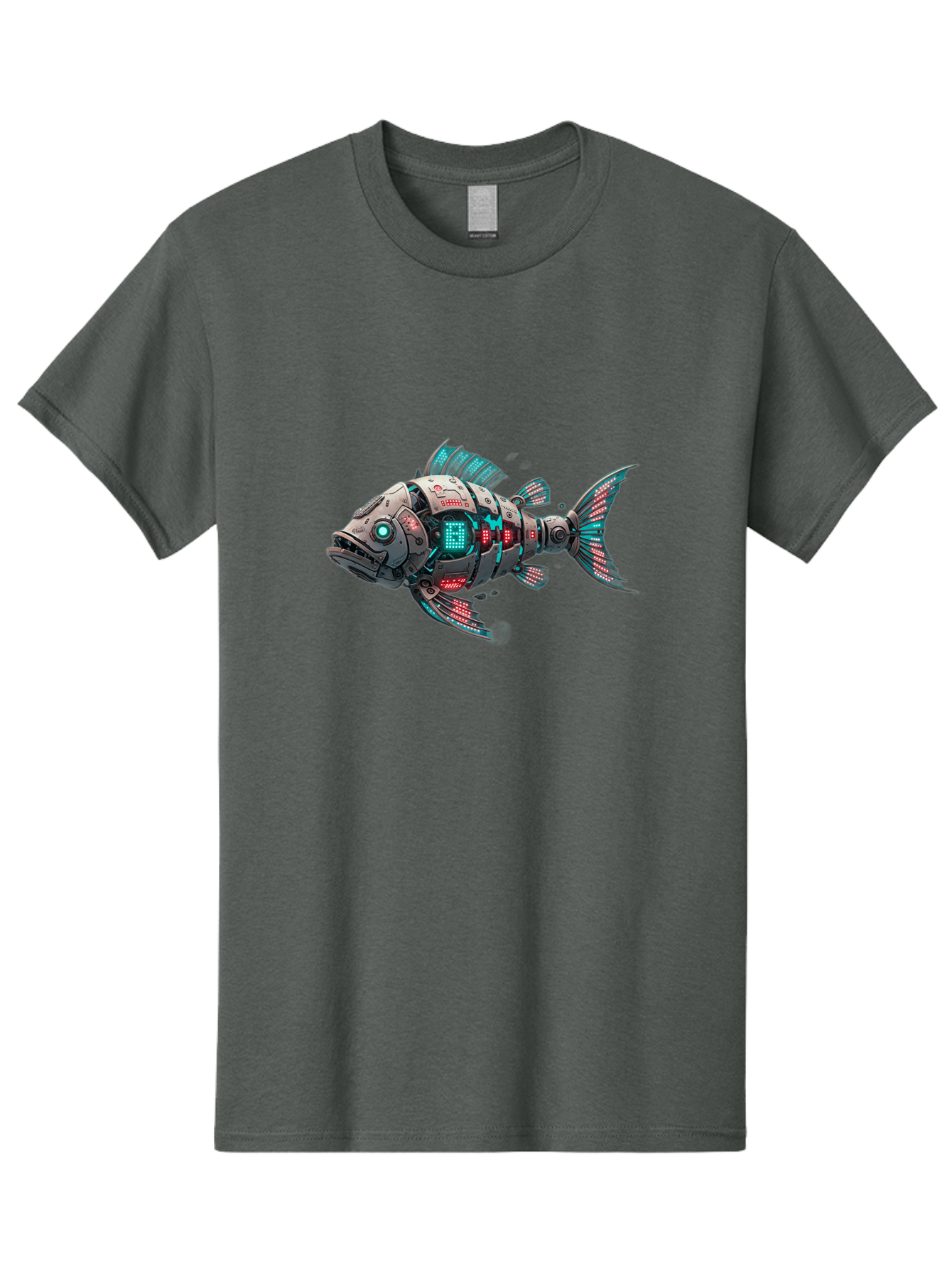 Mechanical-Fish Men'S Graphic Tee, 100% Cotton, Comfortable Casual Summer Wear, Machine Washable, Vintage Camera, Old Camera, Antique Camera, Black Camera, Classic Photography, Photography Equipment, Nostalgic Device, Film Camera, Camera Art Bak858