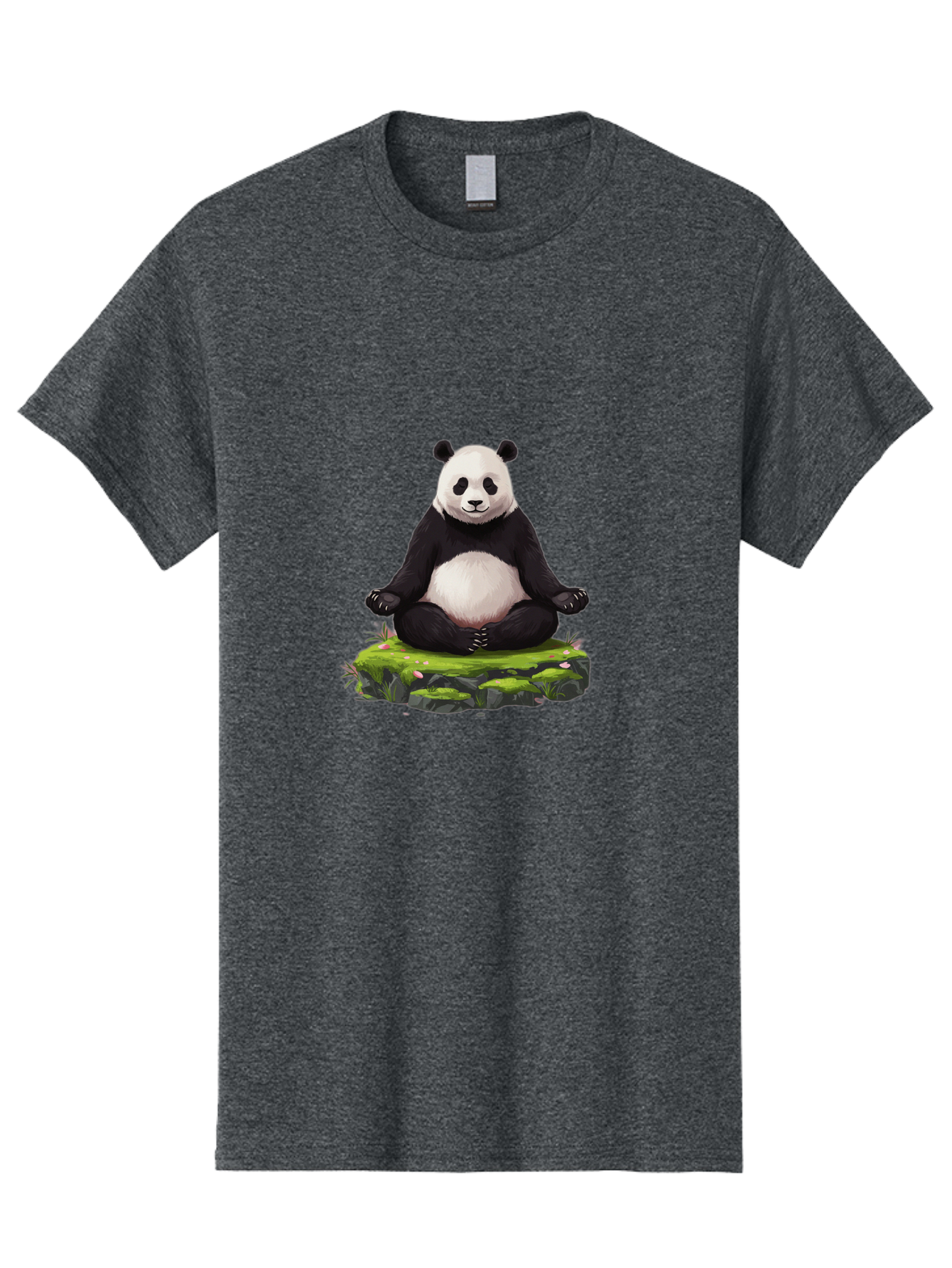Meditating-Panda-1 Men'S Graphic Tee, 100% Cotton, Comfortable Casual Summer Wear, Machine Washable, Vintage Camera, Old Camera, Antique Camera, Black Camera, Classic Photography, Photography Equipment, Nostalgic Device, Film Camera, Bak860