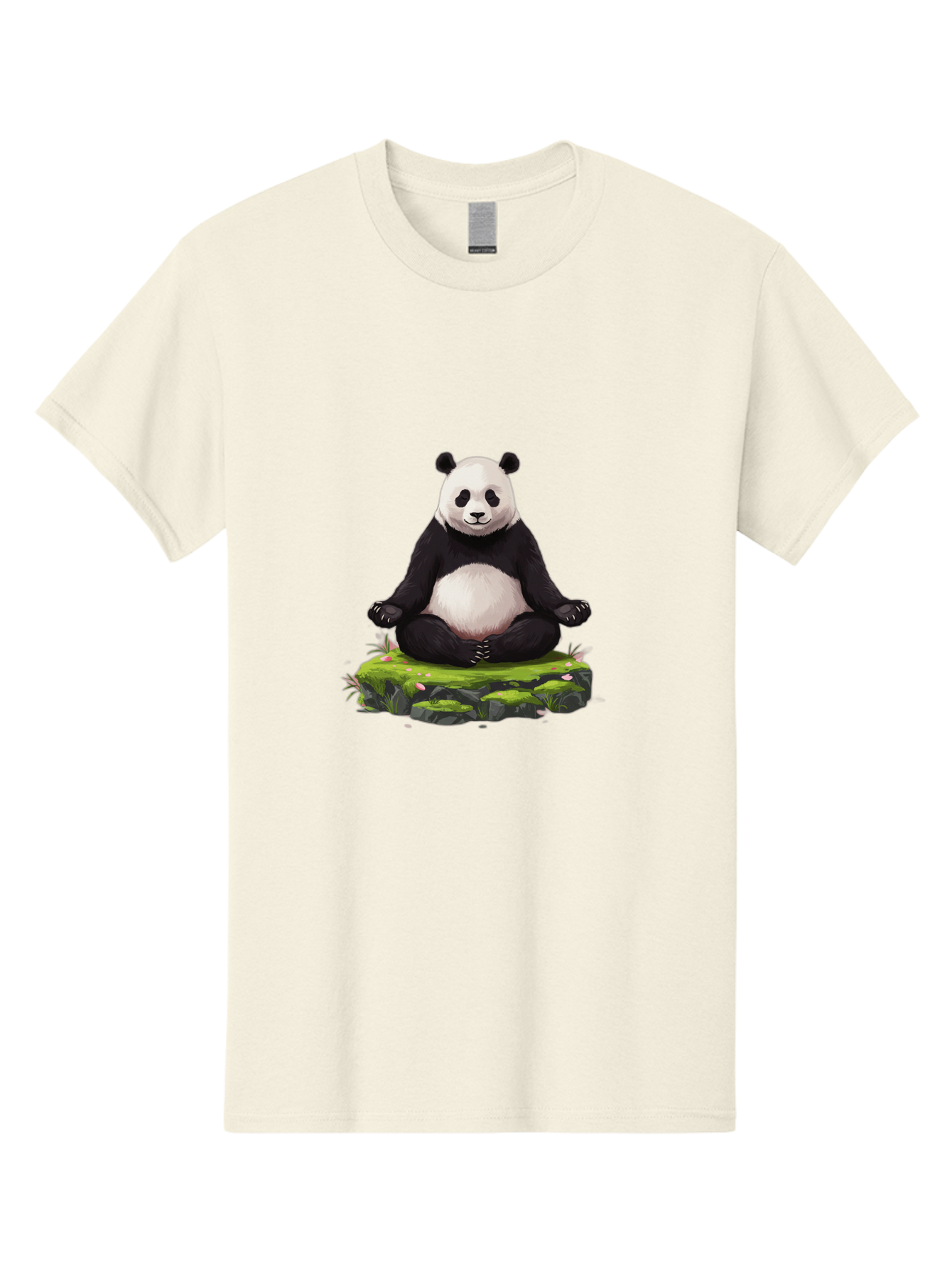 Meditating-Panda-1 Men'S Graphic Tee, 100% Cotton, Comfortable Casual Summer Wear, Machine Washable, Vintage Camera, Old Camera, Antique Camera, Black Camera, Classic Photography, Photography Equipment, Nostalgic Device, Film Camera, Bak860