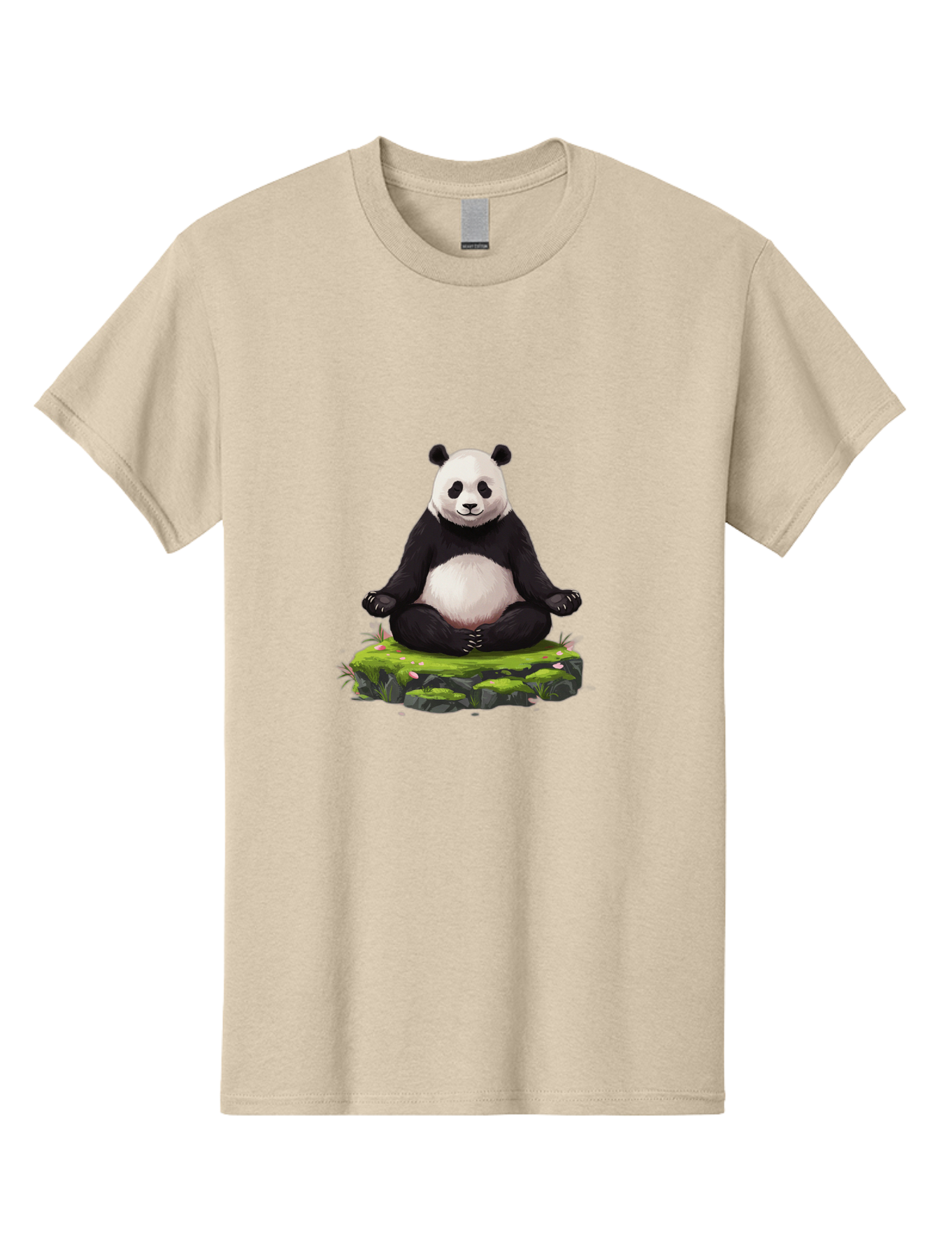Meditating-Panda-1 Men'S Graphic Tee, 100% Cotton, Comfortable Casual Summer Wear, Machine Washable, Vintage Camera, Old Camera, Antique Camera, Black Camera, Classic Photography, Photography Equipment, Nostalgic Device, Film Camera, Bak860