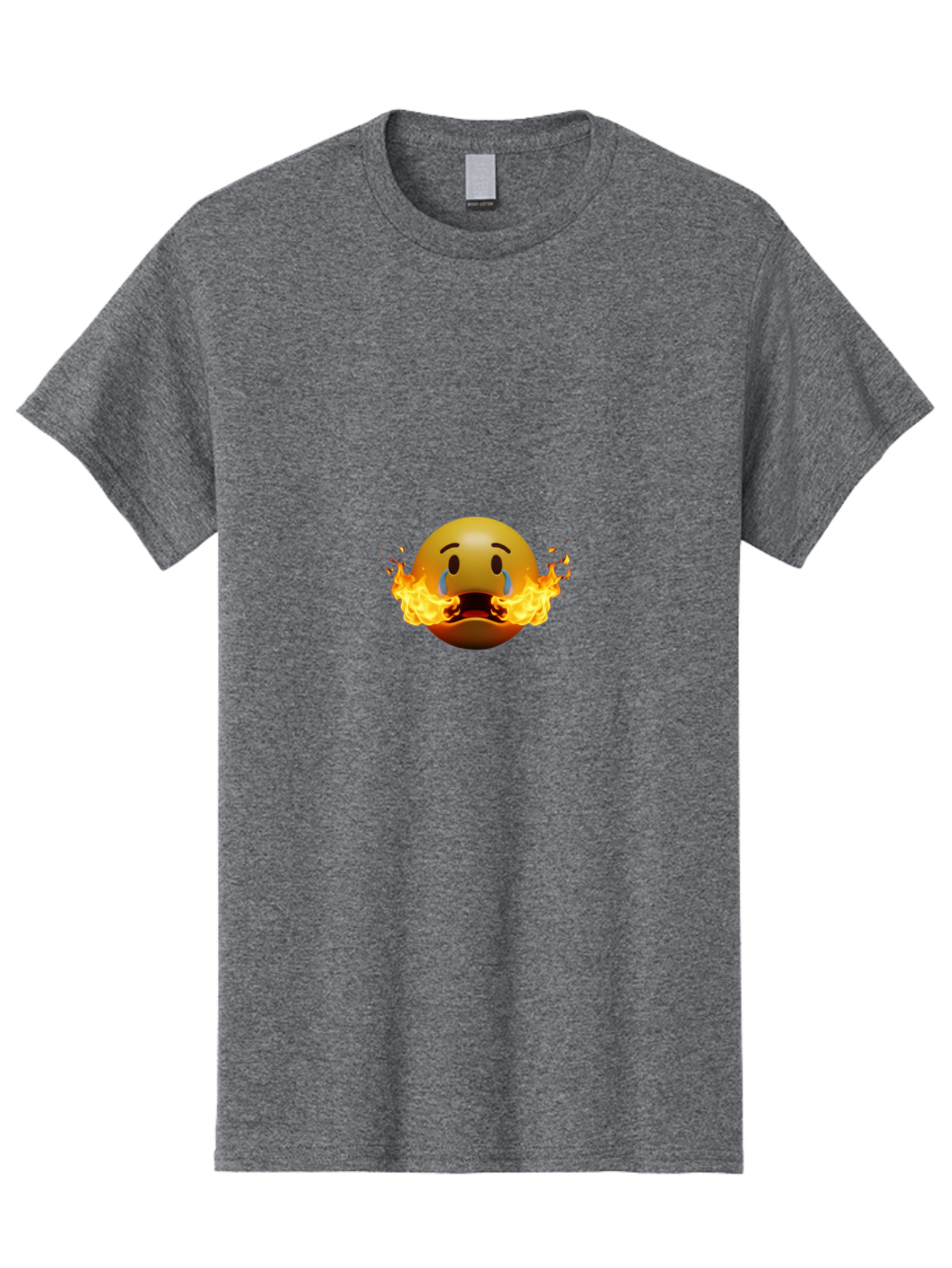 Melting-Face-Emoji-1 Men'S Graphic Tee, 100% Cotton, Comfortable Casual Summer Wear, Machine Washable, Vintage Camera, Old Camera, Antique Camera, Black Camera, Classic Photography, Photography Equipment, Nostalgic Device, Film Camera, Bak864