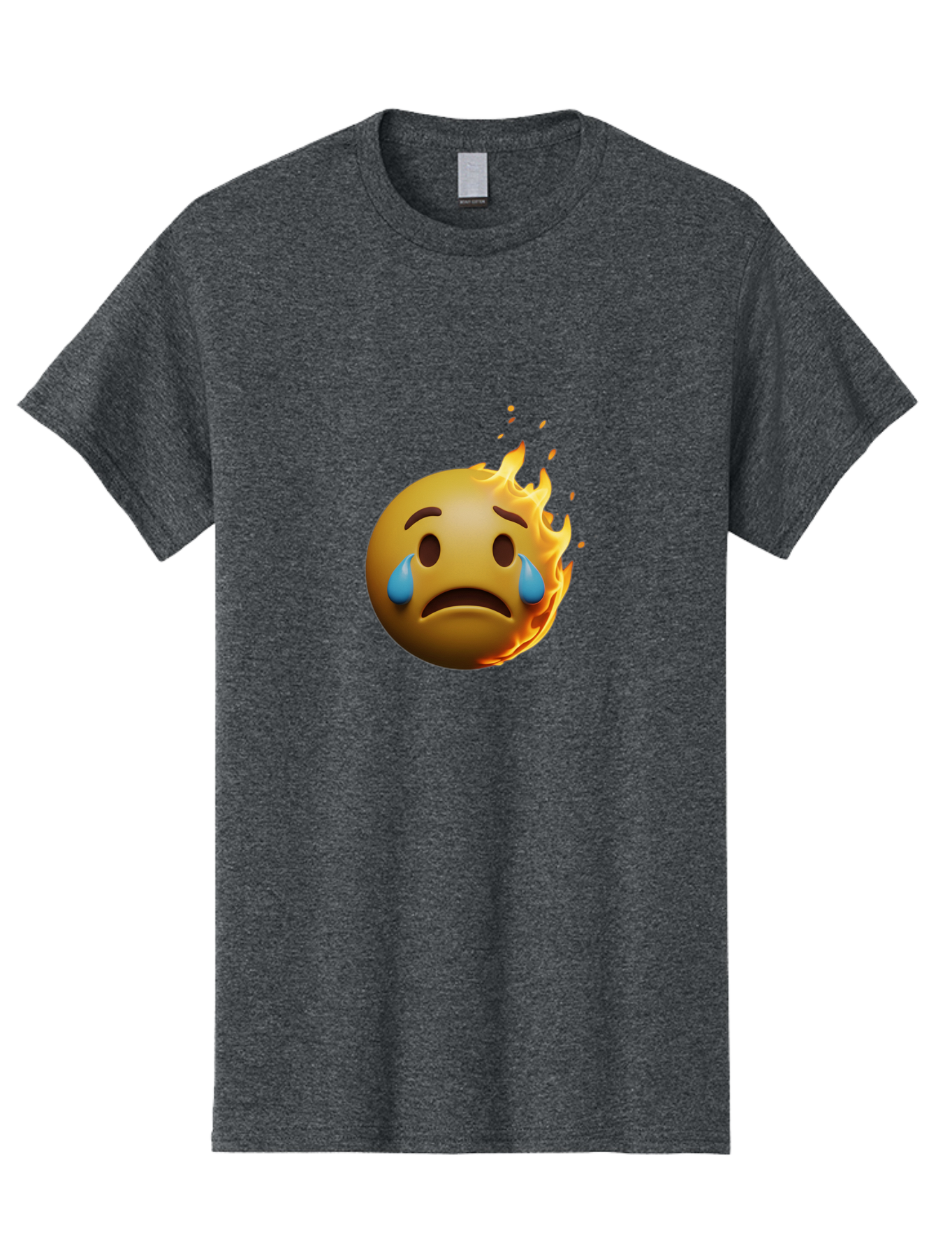 Melting-Face-Emoji-3 Men'S Graphic Tee, 100% Cotton, Comfortable Casual Summer Wear, Machine Washable, Vintage Camera, Old Camera, Antique Camera, Black Camera, Classic Photography, Photography Equipment, Nostalgic Device, Film Camera, Bak866