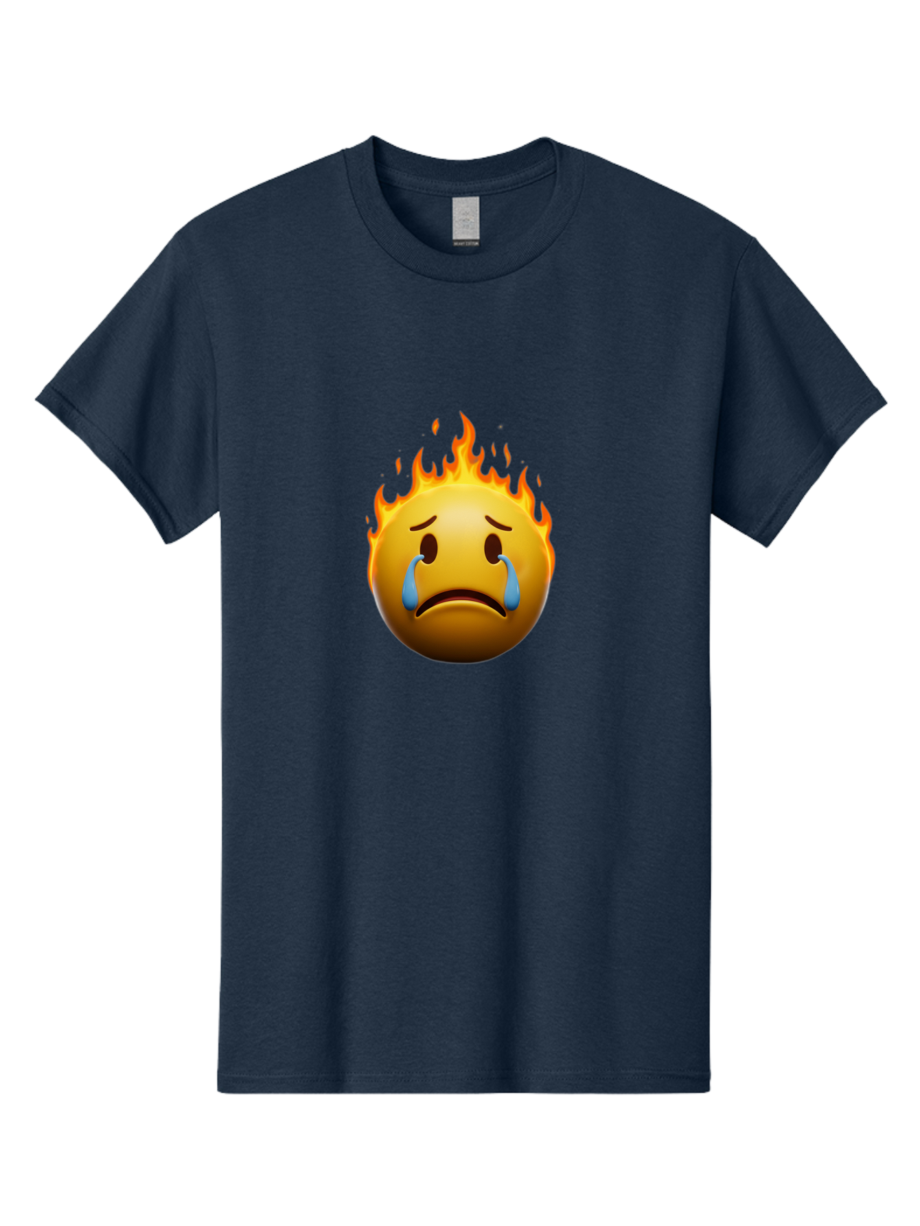 Melting-Face-Emoji Men'S Graphic Tee, 100% Cotton, Comfortable Casual Summer Wear, Machine Washable, Vintage Camera, Old Camera, Antique Camera, Black Camera, Classic Photography, Photography Equipment, Nostalgic Device, Film Camera, Bak868