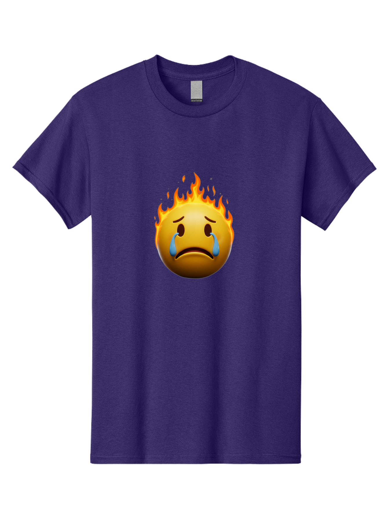 Melting-Face-Emoji Men'S Graphic Tee, 100% Cotton, Comfortable Casual Summer Wear, Machine Washable, Vintage Camera, Old Camera, Antique Camera, Black Camera, Classic Photography, Photography Equipment, Nostalgic Device, Film Camera, Bak868
