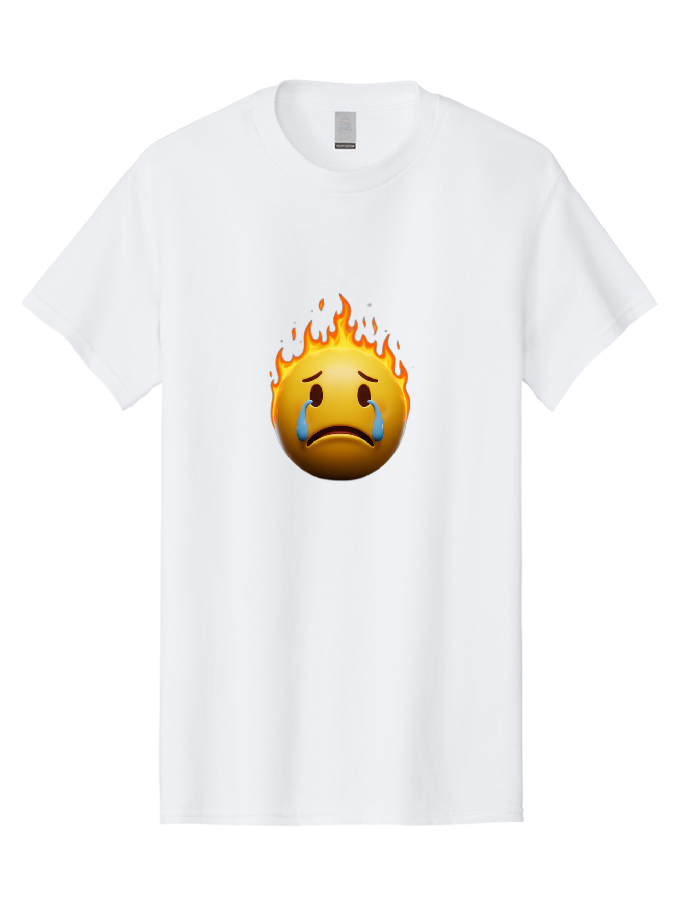 Melting-Face-Emoji Men'S Graphic Tee, 100% Cotton, Comfortable Casual Summer Wear, Machine Washable, Vintage Camera, Old Camera, Antique Camera, Black Camera, Classic Photography, Photography Equipment, Nostalgic Device, Film Camera, Bak868