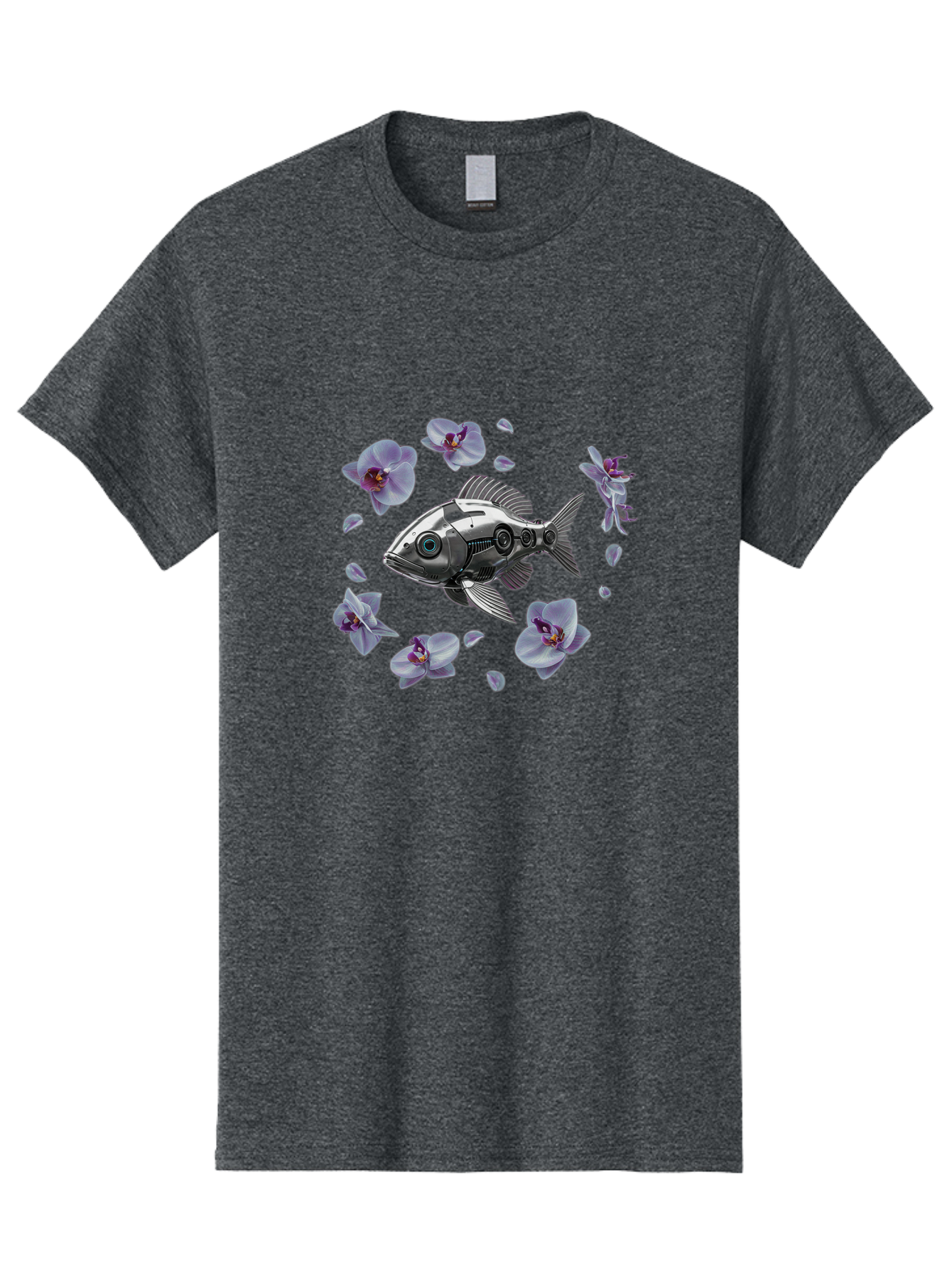 Metal-Fish-Orchid Men'S Graphic Tee, 100% Cotton, Comfortable Casual Summer Wear, Machine Washable, Vintage Camera, Old Camera, Antique Camera, Black Camera, Classic Photography, Photography Equipment, Nostalgic Device, Film Camera, Camera Art Bak877