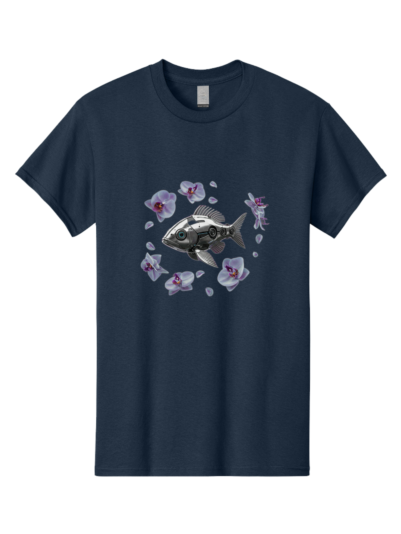 Metal-Fish-Orchid Men'S Graphic Tee, 100% Cotton, Comfortable Casual Summer Wear, Machine Washable, Vintage Camera, Old Camera, Antique Camera, Black Camera, Classic Photography, Photography Equipment, Nostalgic Device, Film Camera, Camera Art Bak877