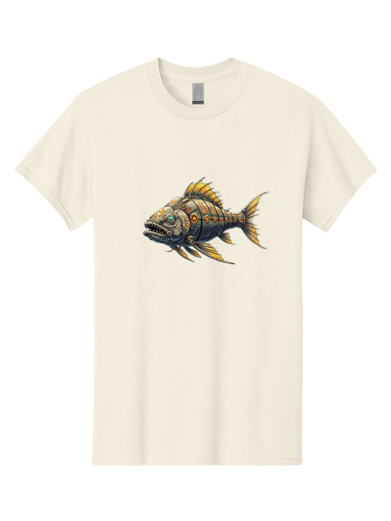 Metallic-Fish-1 Men'S Graphic Tee, 100% Cotton, Comfortable Casual Summer Wear, Machine Washable, Vintage Camera, Old Camera, Antique Camera, Black Camera, Classic Photography, Photography Equipment, Nostalgic Device, Film Camera, Camera Art Bak882