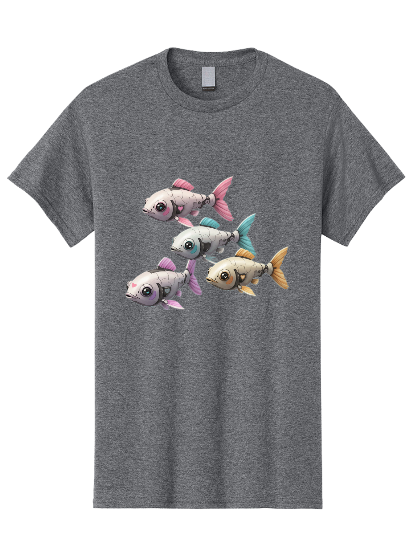 Metallic-Fish Men'S Graphic Tee, 100% Cotton, Comfortable Casual Summer Wear, Machine Washable, Vintage Camera, Old Camera, Antique Camera, Black Camera, Classic Photography, Photography Equipment, Nostalgic Device, Film Camera, Camera Art Bak883