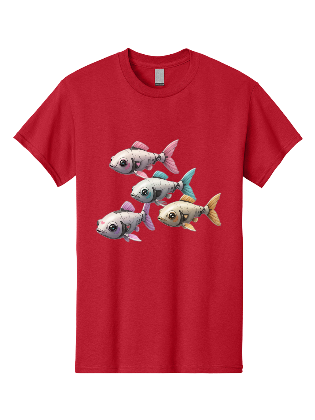 Metallic-Fish Men'S Graphic Tee, 100% Cotton, Comfortable Casual Summer Wear, Machine Washable, Vintage Camera, Old Camera, Antique Camera, Black Camera, Classic Photography, Photography Equipment, Nostalgic Device, Film Camera, Camera Art Bak883