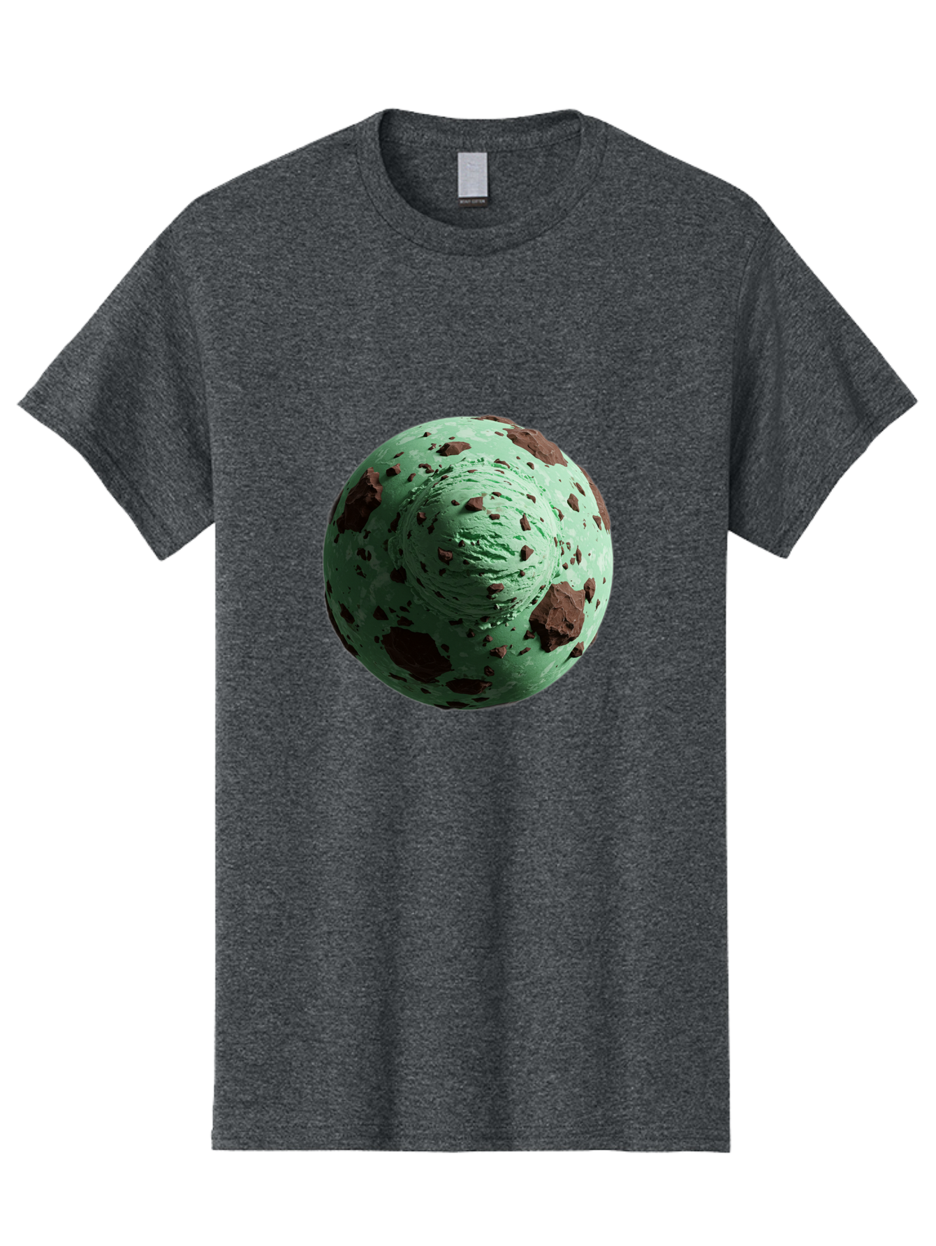 Mint-Chocolate-Chip-Ice-Cream Men'S Graphic Tee, 100% Cotton, Comfortable Casual Summer Wear, Machine Washable, Vintage Camera, Old Camera, Antique Camera, Black Camera, Classic Photography, Photography Equipment, Nostalgic Device, Bak887
