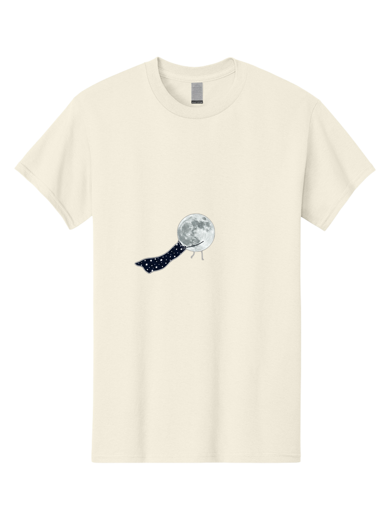 Moon-With-Starry-Scarf Men'S Graphic Tee, 100% Cotton, Comfortable Casual Summer Wear, Machine Washable, Vintage Camera, Old Camera, Antique Camera, Black Camera, Classic Photography, Photography Equipment, Nostalgic Device, Film Camera, Bak899