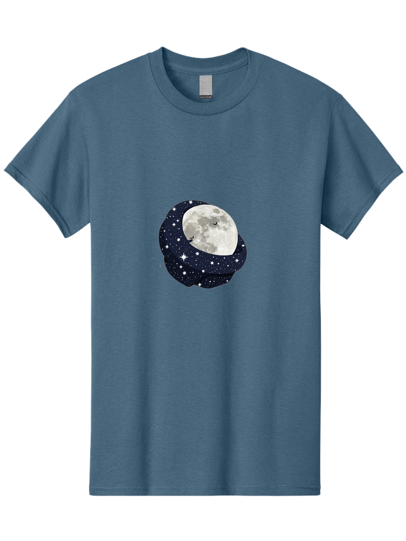 Moon-With-Stars Men'S Graphic Tee, 100% Cotton, Comfortable Casual Summer Wear, Machine Washable, Vintage Camera, Old Camera, Antique Camera, Black Camera, Classic Photography, Photography Equipment, Nostalgic Device, Film Camera, Camera Art Bak900