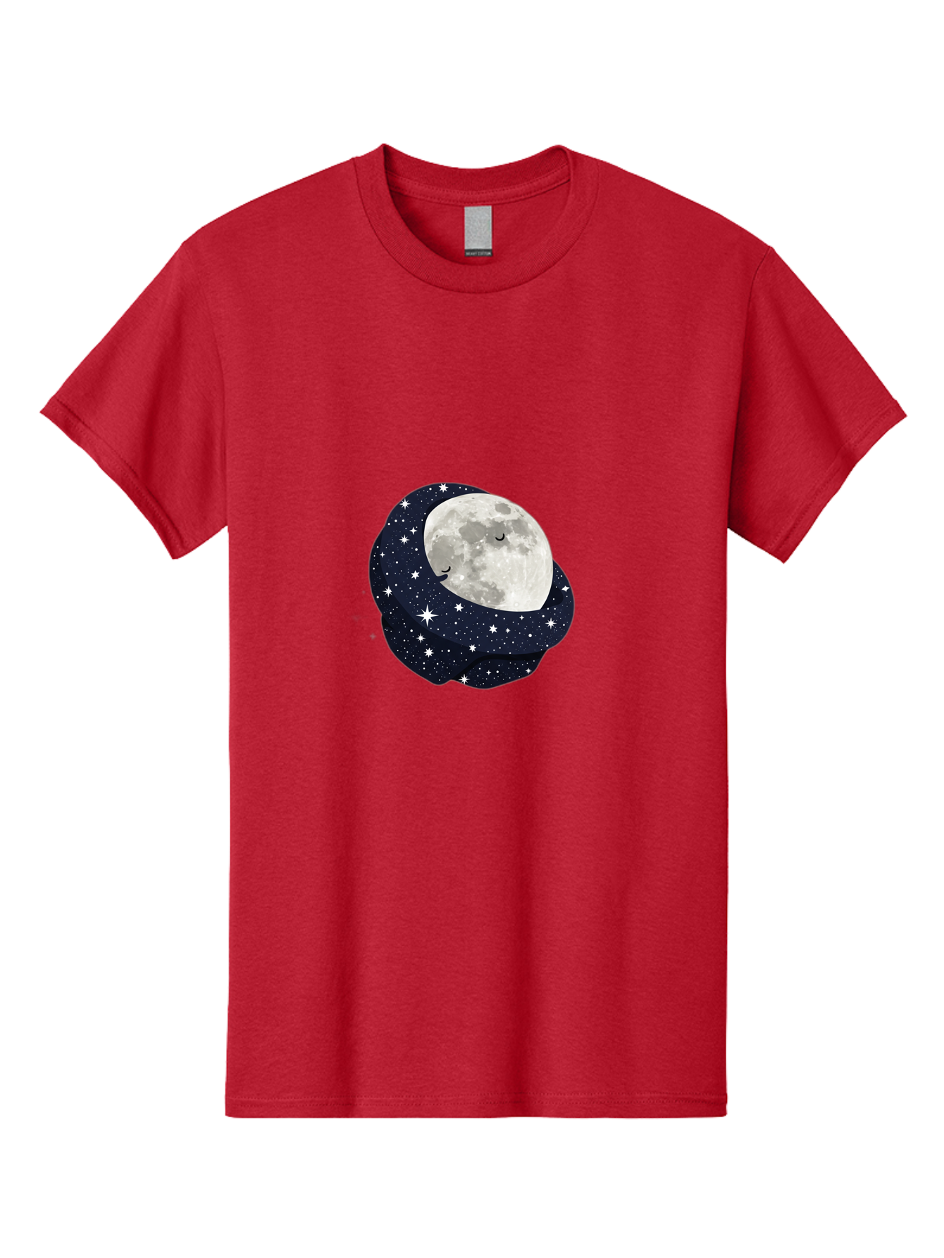 Moon-With-Stars Men'S Graphic Tee, 100% Cotton, Comfortable Casual Summer Wear, Machine Washable, Vintage Camera, Old Camera, Antique Camera, Black Camera, Classic Photography, Photography Equipment, Nostalgic Device, Film Camera, Camera Art Bak900