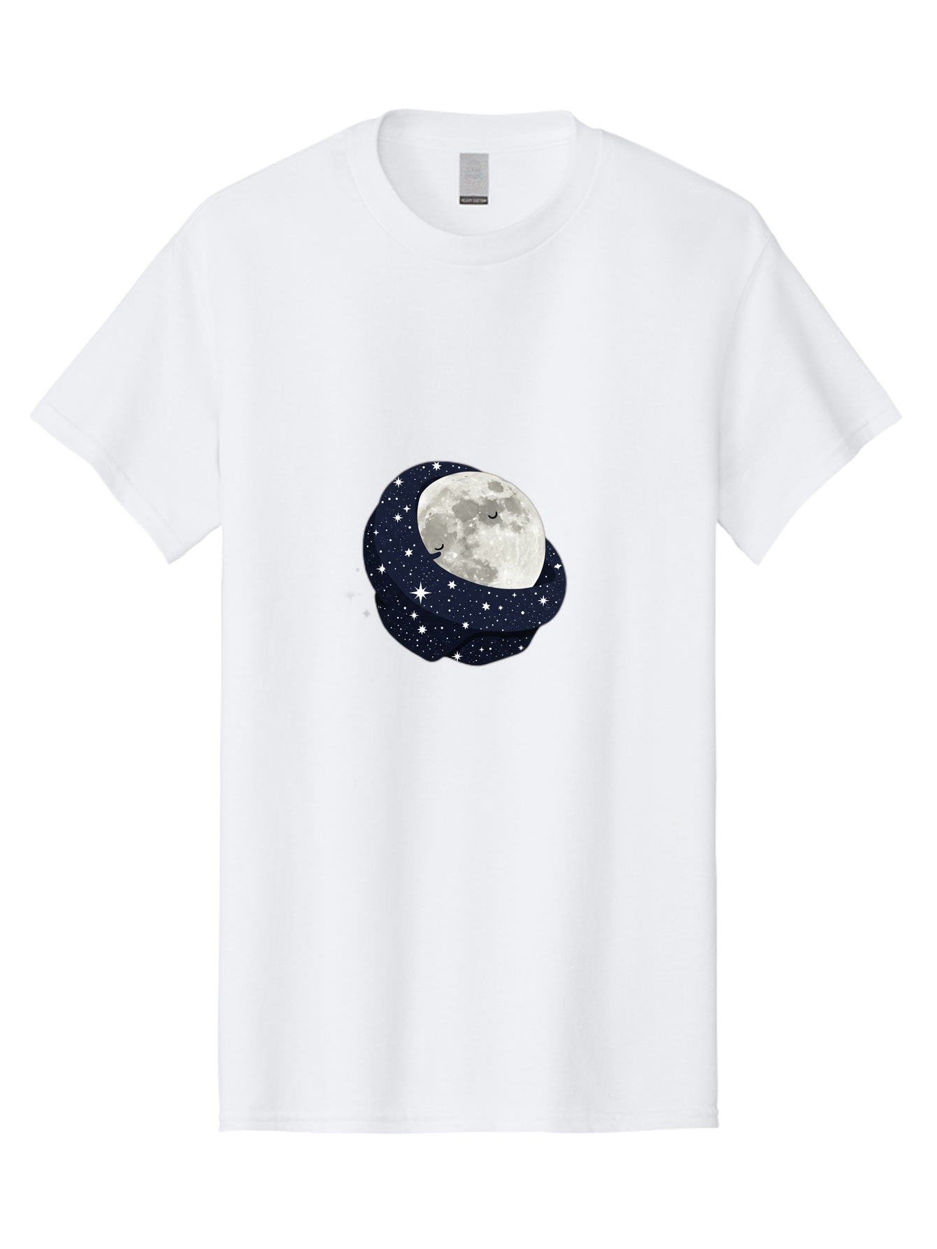 Moon-With-Stars Men'S Graphic Tee, 100% Cotton, Comfortable Casual Summer Wear, Machine Washable, Vintage Camera, Old Camera, Antique Camera, Black Camera, Classic Photography, Photography Equipment, Nostalgic Device, Film Camera, Camera Art Bak900