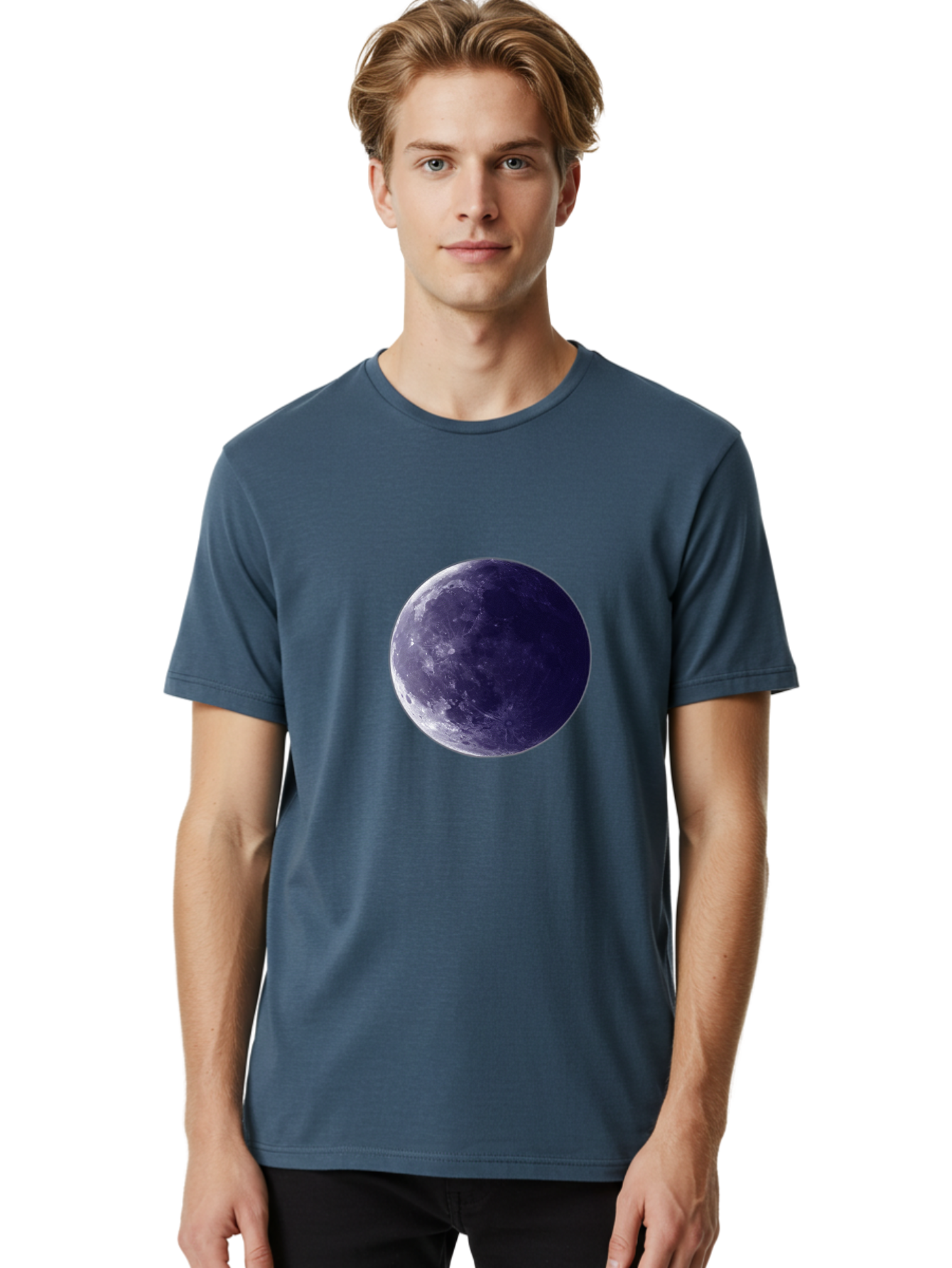 Moon Men'S Graphic Tee, 100% Cotton, Comfortable Casual Summer Wear, Machine Washable, Vintage Camera, Old Camera, Antique Camera, Black Camera, Classic Photography, Photography Equipment, Nostalgic Device, Film Camera, Camera Art Bak901