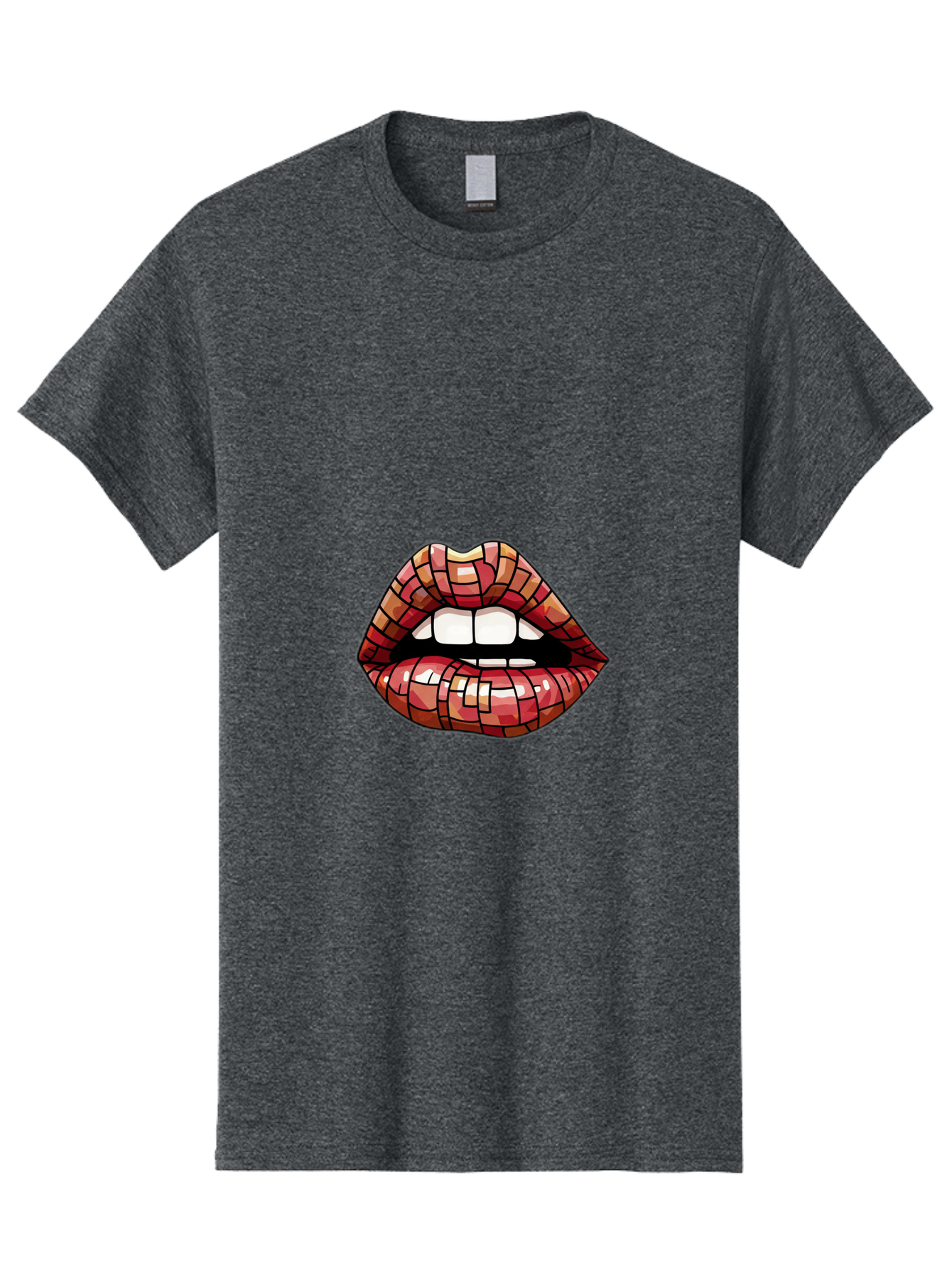 Mosaic-Lips Men'S Graphic Tee, 100% Cotton, Comfortable Casual Summer Wear, Machine Washable, Vintage Camera, Old Camera, Antique Camera, Black Camera, Classic Photography, Photography Equipment, Nostalgic Device, Film Camera, Camera Art Bak908