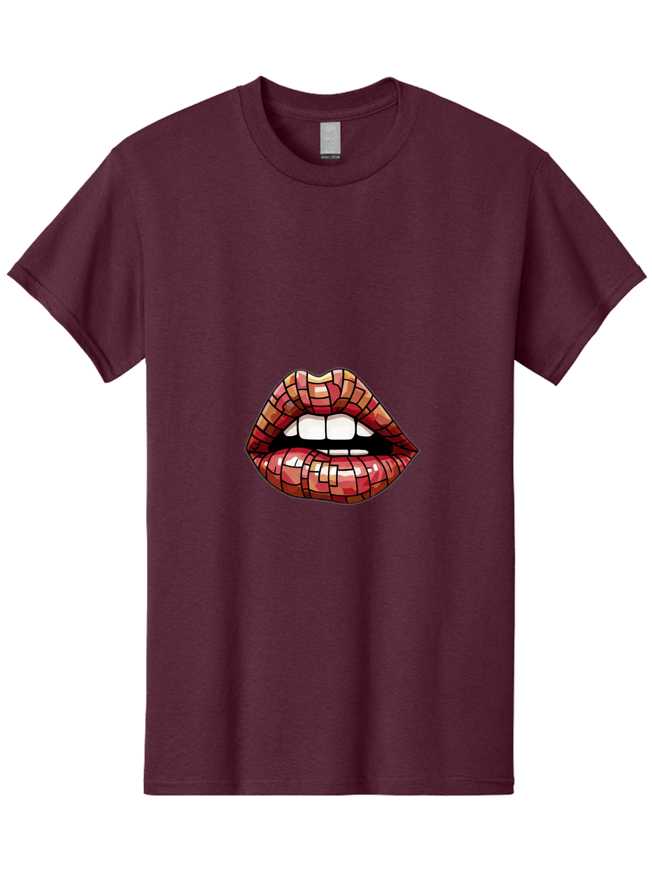 Mosaic-Lips Men'S Graphic Tee, 100% Cotton, Comfortable Casual Summer Wear, Machine Washable, Vintage Camera, Old Camera, Antique Camera, Black Camera, Classic Photography, Photography Equipment, Nostalgic Device, Film Camera, Camera Art Bak908