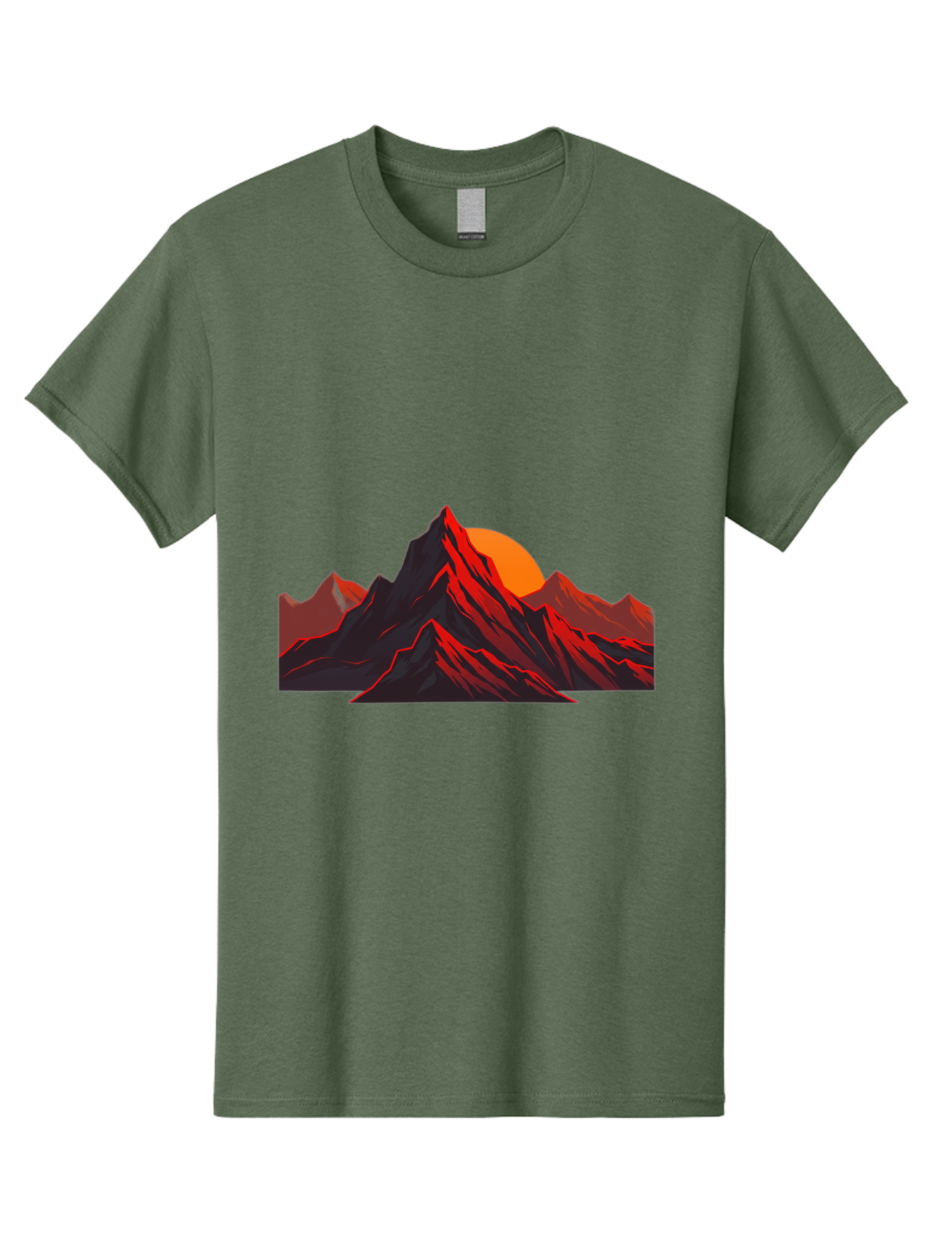 Mountain-At-Sunset Men'S Graphic Tee, 100% Cotton, Comfortable Casual Summer Wear, Machine Washable, Vintage Camera, Old Camera, Antique Camera, Black Camera, Classic Photography, Photography Equipment, Nostalgic Device, Film Camera, Bak909