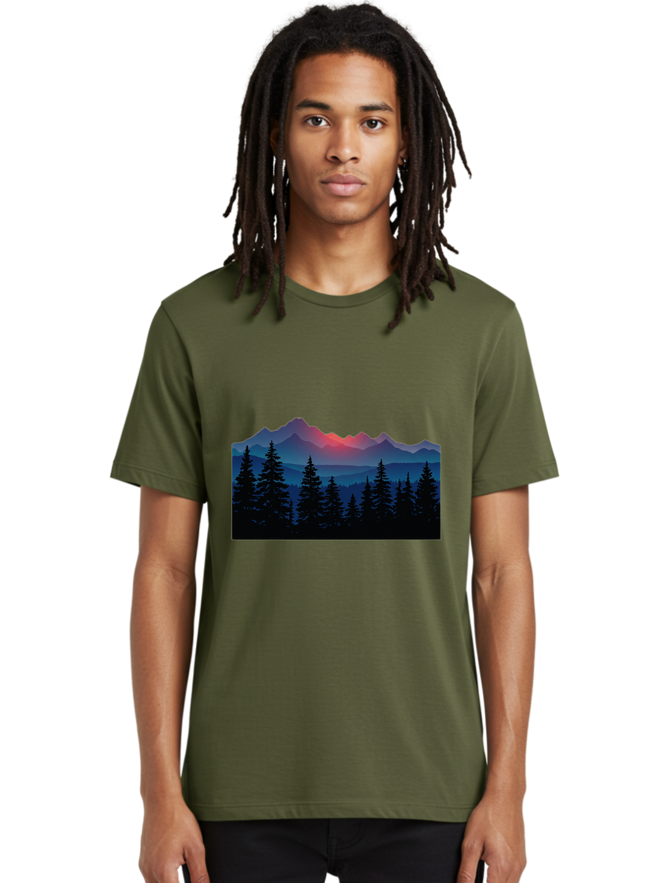 Mountain-Landscape Men'S Graphic Tee, 100% Cotton, Comfortable Casual Summer Wear, Machine Washable, Vintage Camera, Old Camera, Antique Camera, Black Camera, Classic Photography, Photography Equipment, Nostalgic Device, Film Camera, Bak910