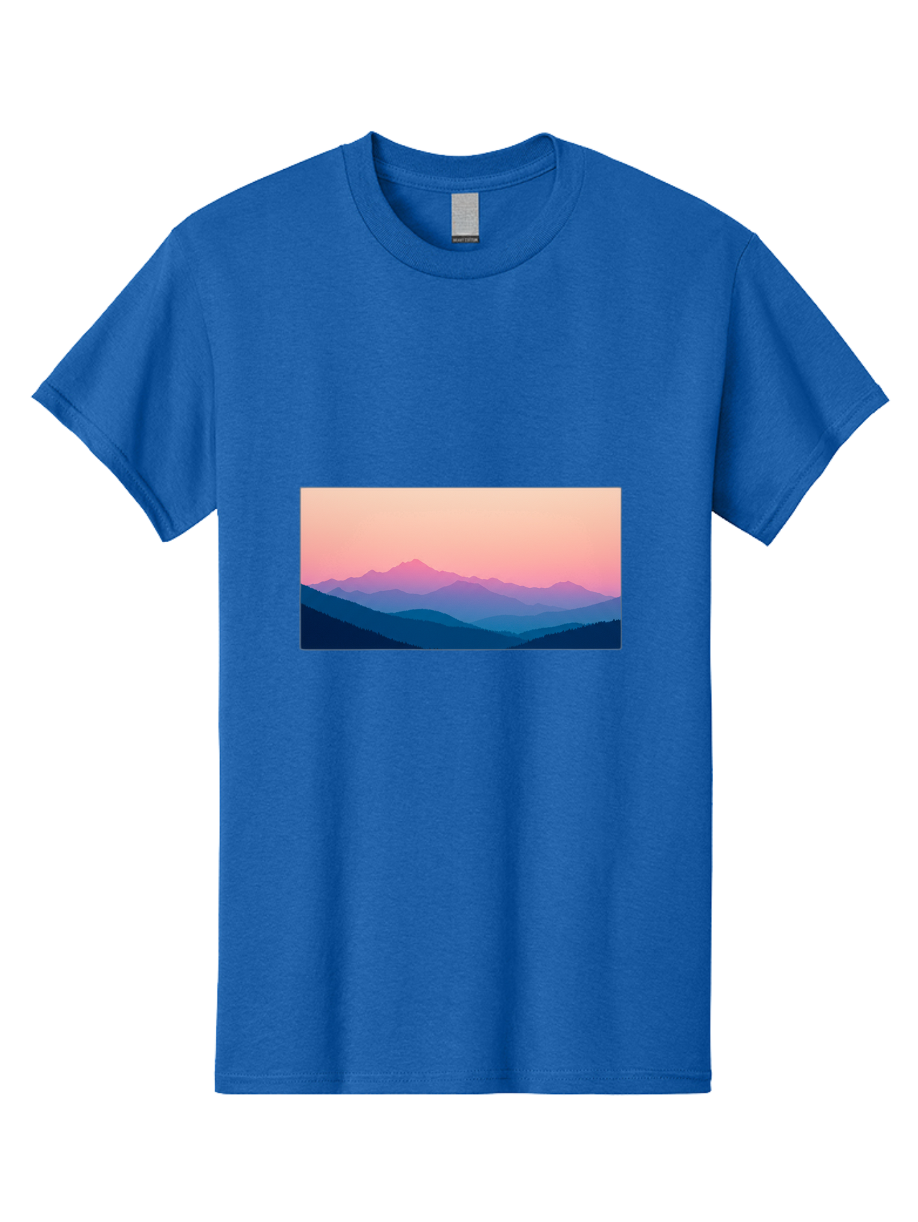 Mountain-Silhouettes Men'S Graphic Tee, 100% Cotton, Comfortable Casual Summer Wear, Machine Washable, Vintage Camera, Old Camera, Antique Camera, Black Camera, Classic Photography, Photography Equipment, Nostalgic Device, Film Camera, Bak913