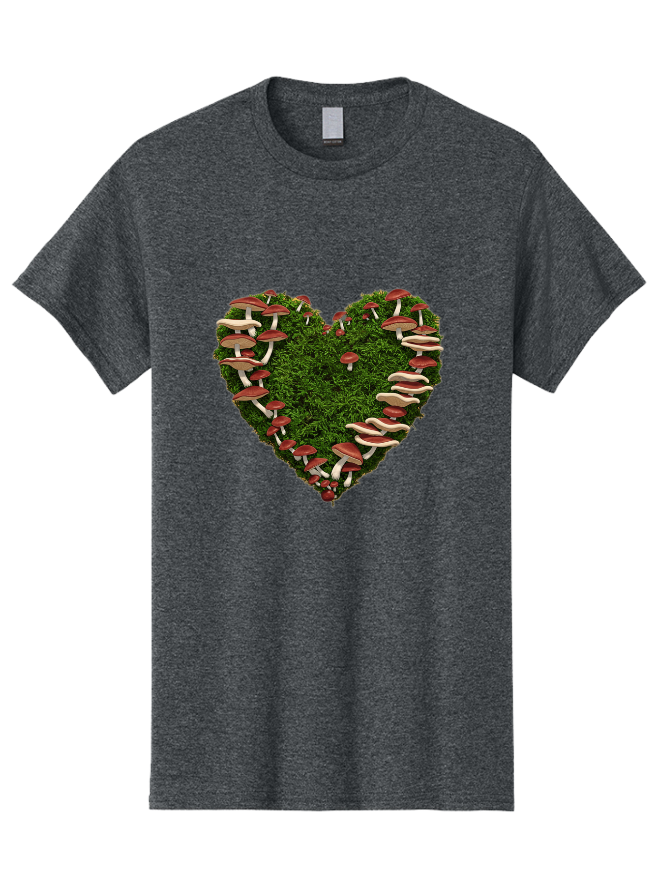 Mushroom-Heart Men'S Graphic Tee, 100% Cotton, Comfortable Casual Summer Wear, Machine Washable, Vintage Camera, Old Camera, Antique Camera, Black Camera, Classic Photography, Photography Equipment, Nostalgic Device, Film Camera, Camera Art Bak918