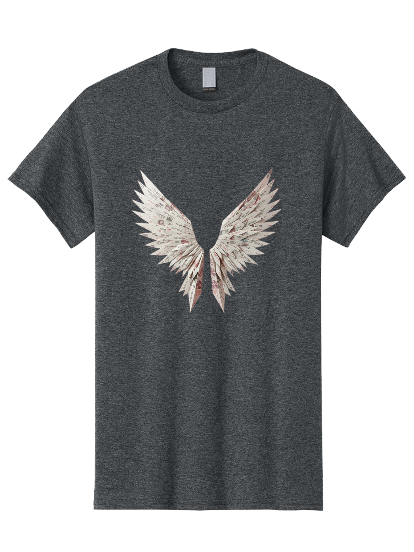 Newspaper-Wings Men'S Graphic Tee, 100% Cotton, Comfortable Casual Summer Wear, Machine Washable, Vintage Camera, Old Camera, Antique Camera, Black Camera, Classic Photography, Photography Equipment, Nostalgic Device, Film Camera, Camera Art Bak945