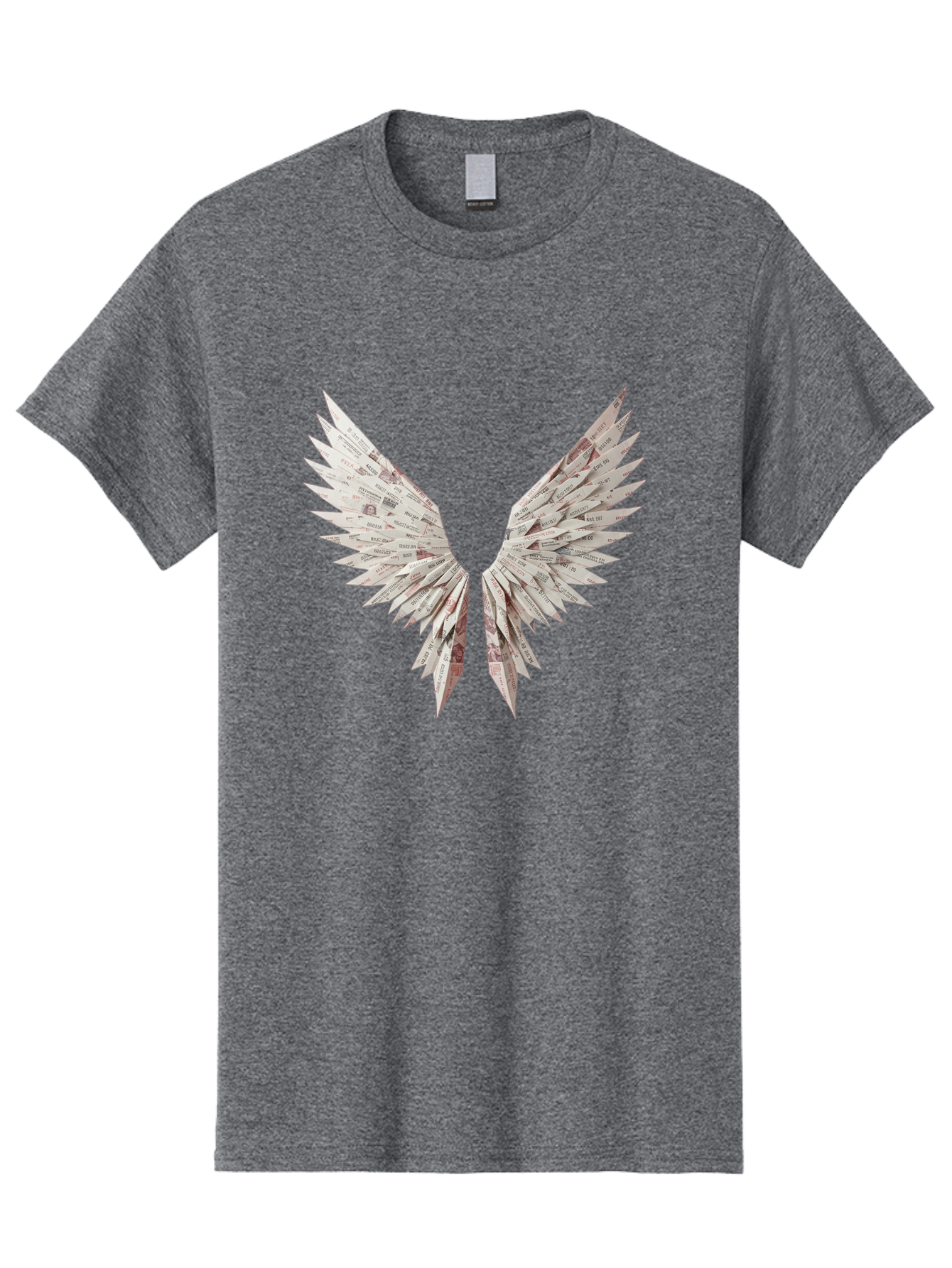 Newspaper-Wings Men'S Graphic Tee, 100% Cotton, Comfortable Casual Summer Wear, Machine Washable, Vintage Camera, Old Camera, Antique Camera, Black Camera, Classic Photography, Photography Equipment, Nostalgic Device, Film Camera, Camera Art Bak945