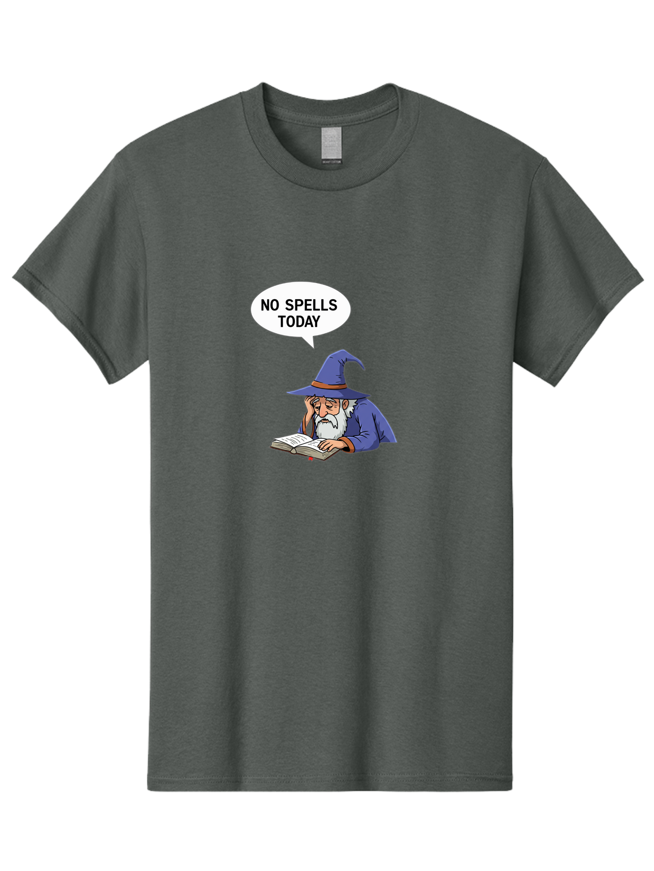 No-Spells-Today-1 Men'S Graphic Tee, 100% Cotton, Comfortable Casual Summer Wear, Machine Washable, Vintage Camera, Old Camera, Antique Camera, Black Camera, Classic Photography, Photography Equipment, Nostalgic Device, Film Camera, Camera Art Bak948