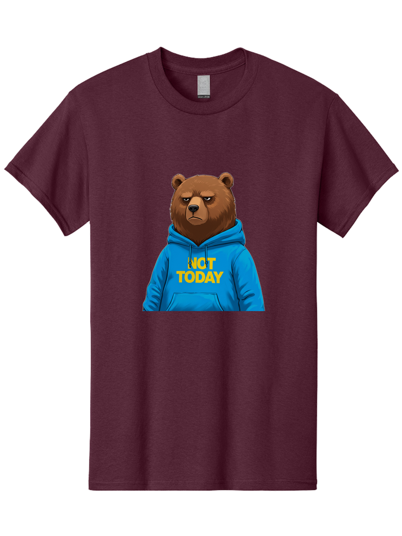 Not-Today-Bear Men'S Graphic Tee, 100% Cotton, Comfortable Casual Summer Wear, Machine Washable, Vintage Camera, Old Camera, Antique Camera, Black Camera, Classic Photography, Photography Equipment, Nostalgic Device, Film Camera, Camera Art Bak971